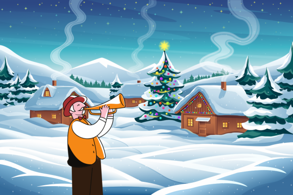 Vánoční pastýřské troubení