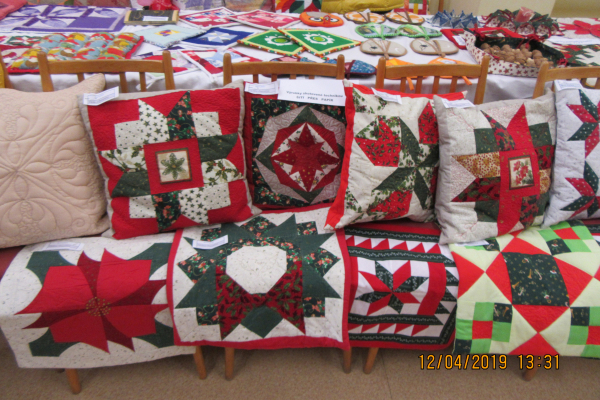 Výstava prací Patchworkového klubu DDM Milevsko