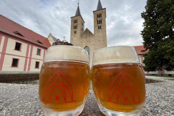 Degustace piv z premonstrátského kláštera Želiv