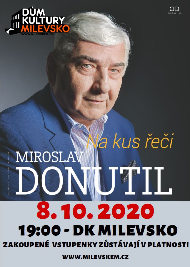 Plakát Miroslav Donutil 