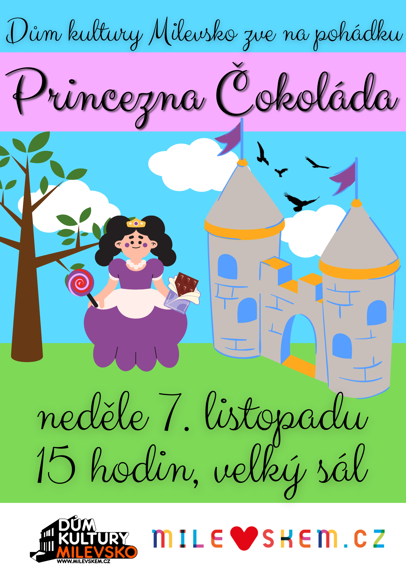 Plakát Pohádka - Princezna Čokoláda