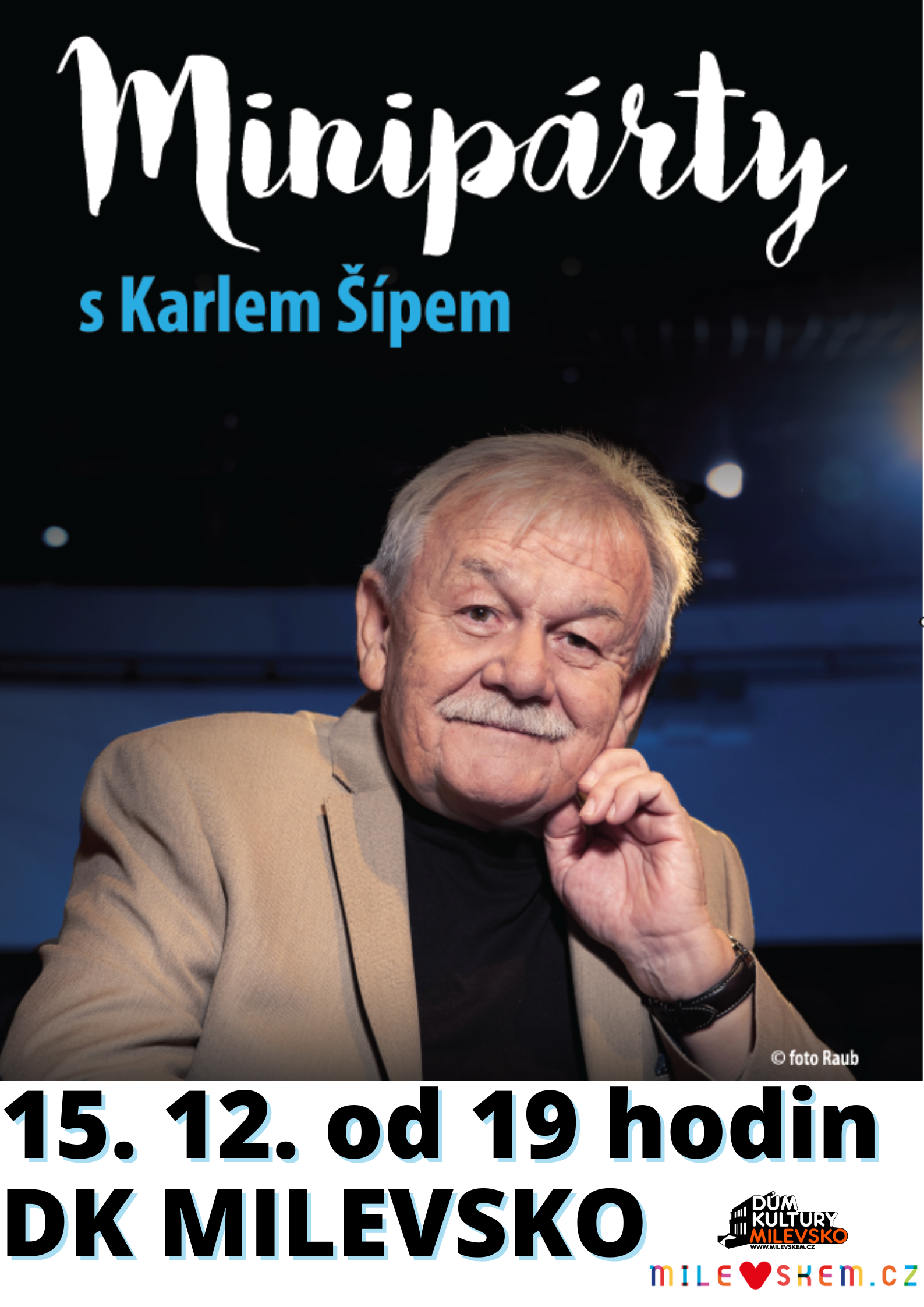 Plakát Minipárty s Karlem Šípem