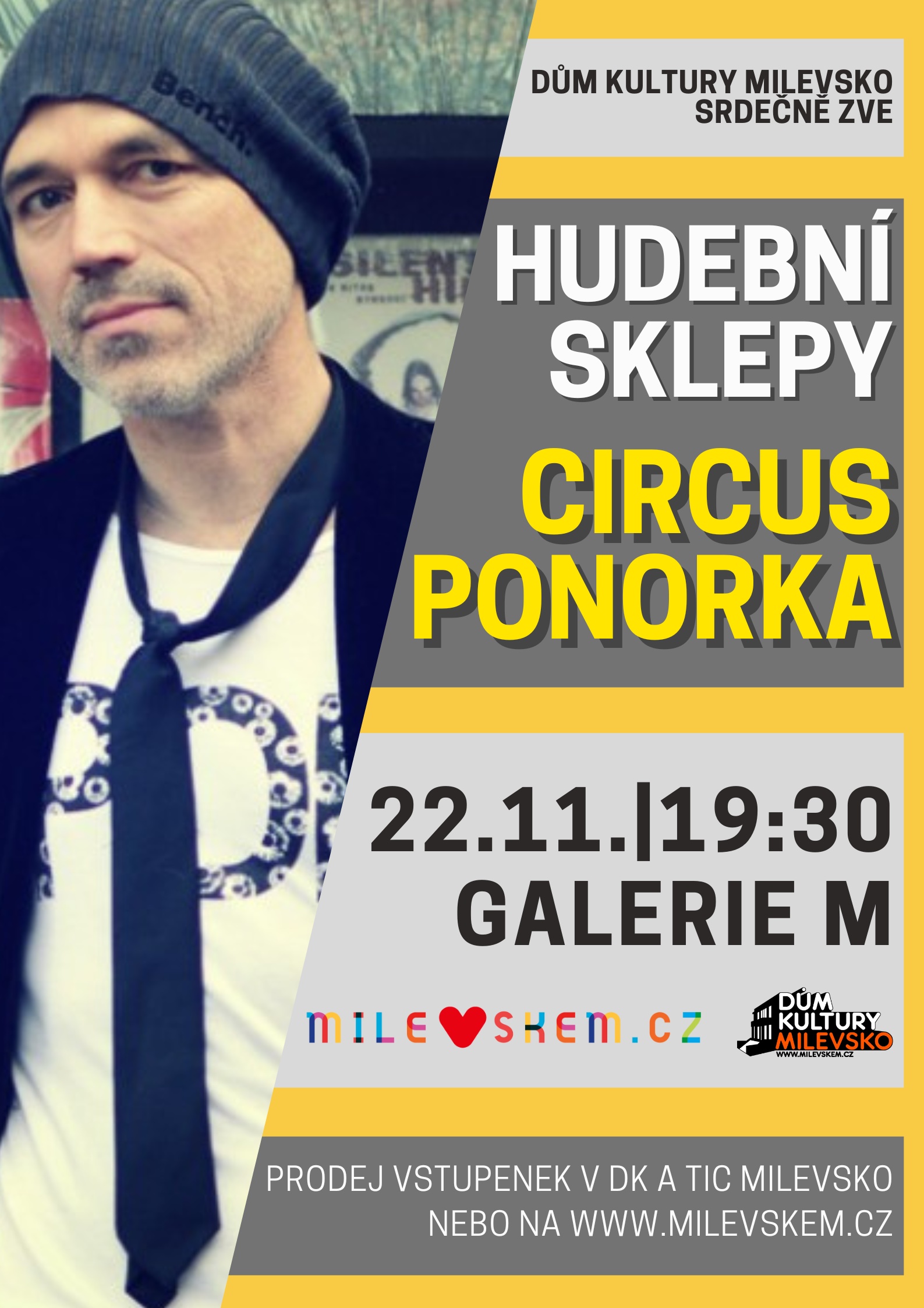 Plakát Hudební sklepy - Circus Ponorka