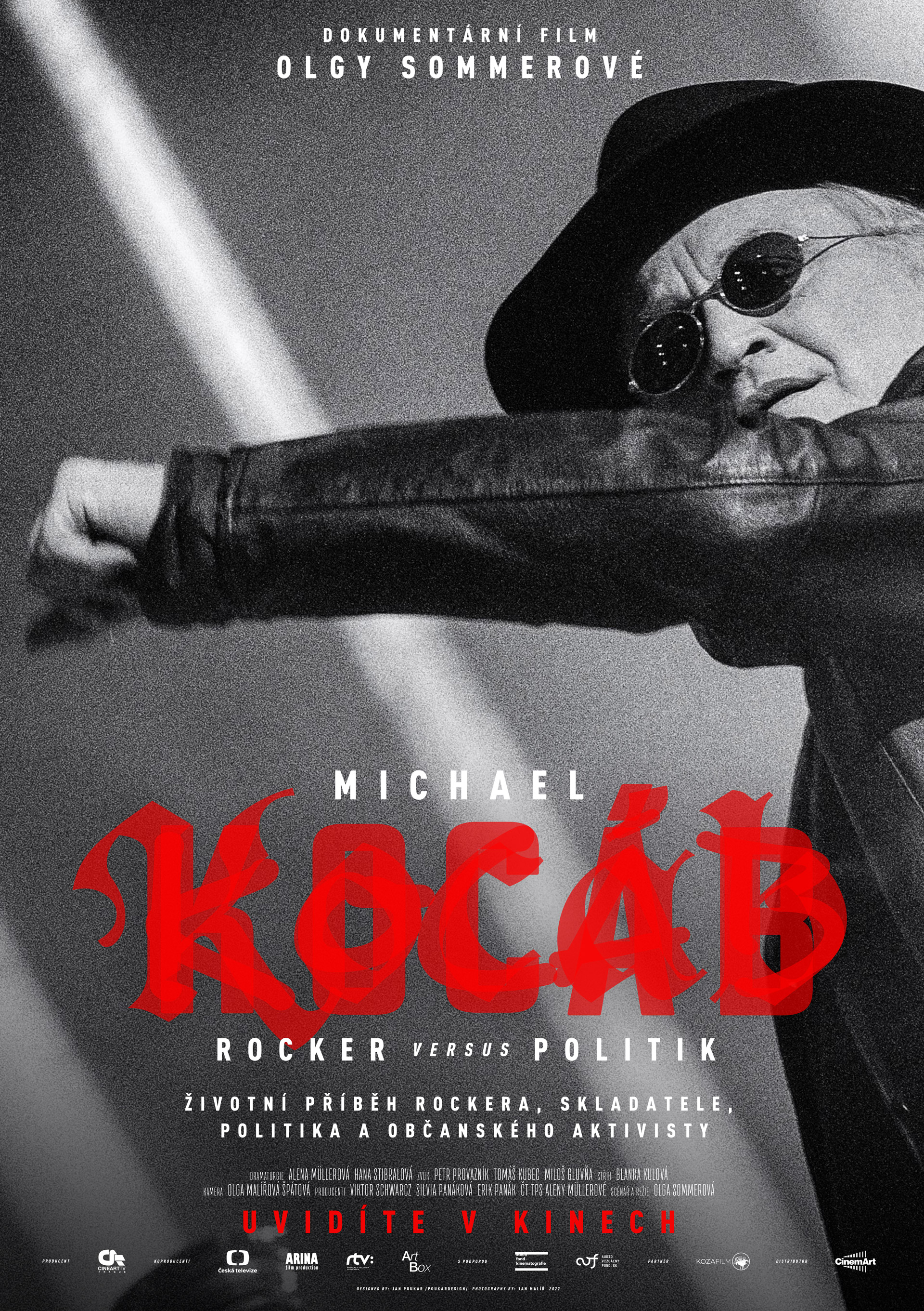 Plakát MICHAEL KOCÁB: ROCKER VERSUS POLITIK