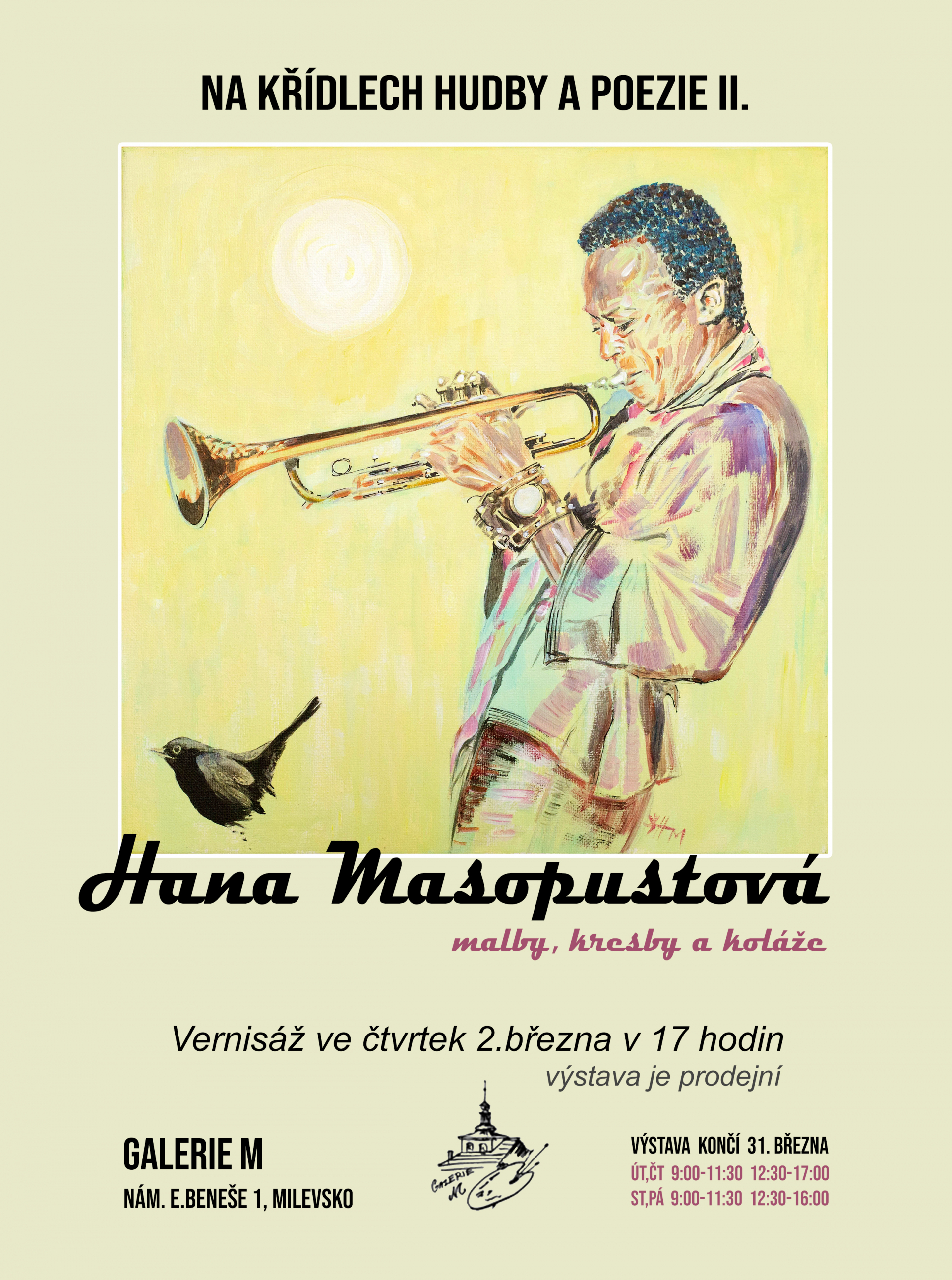 Plakát Na vlnách hudby a poezie II.