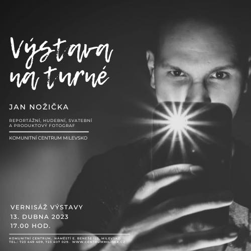 Plakát Výstava na turné - Jan Nožička