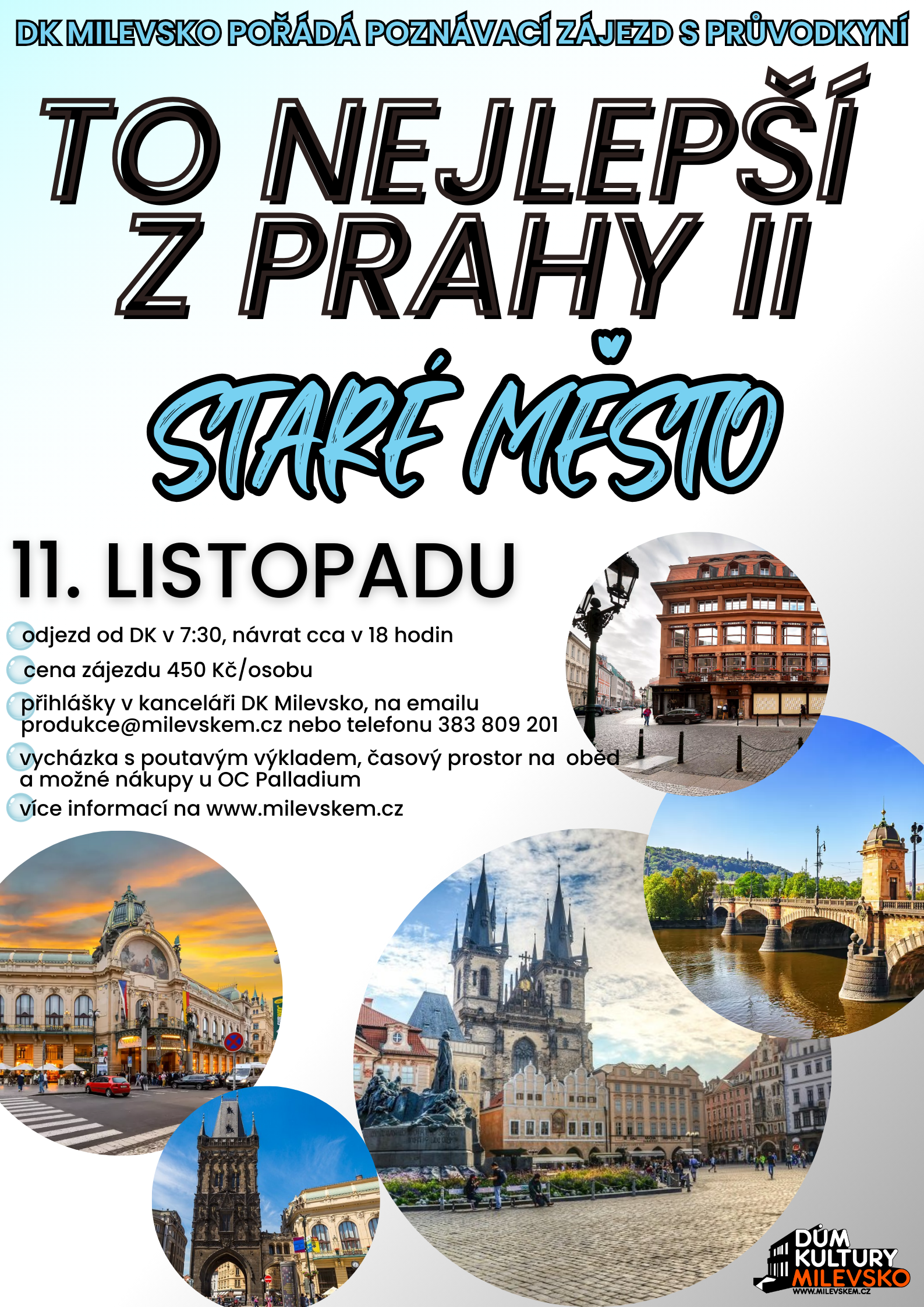 Plakát Poznávací zájezd - To nejlepší z Prahy II