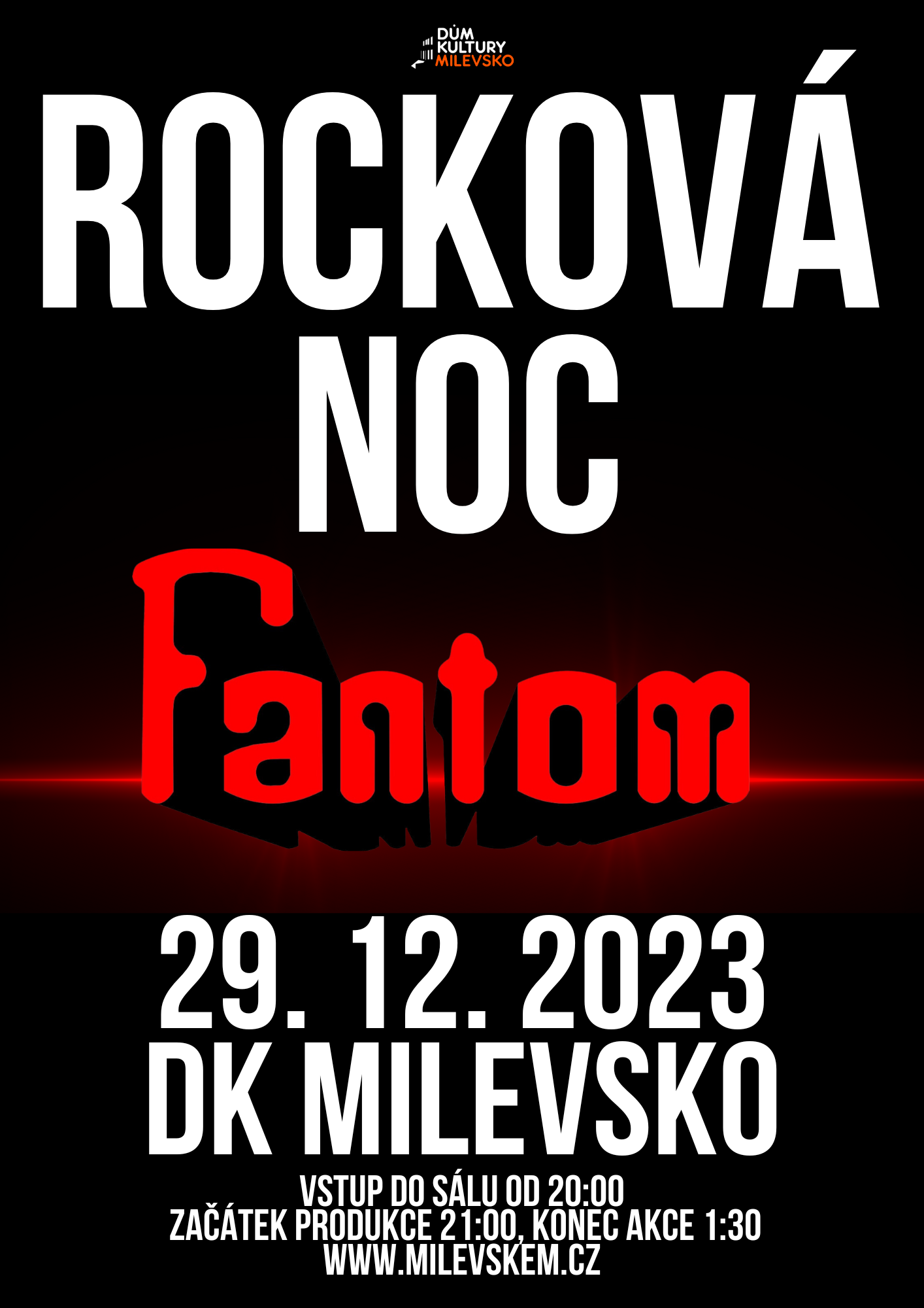 Plakát Rocková noc