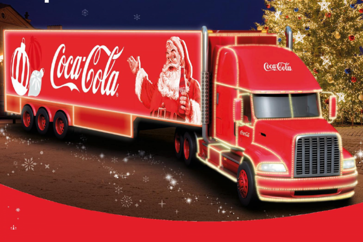 Foto Vánoční kamion Coca-Cola
