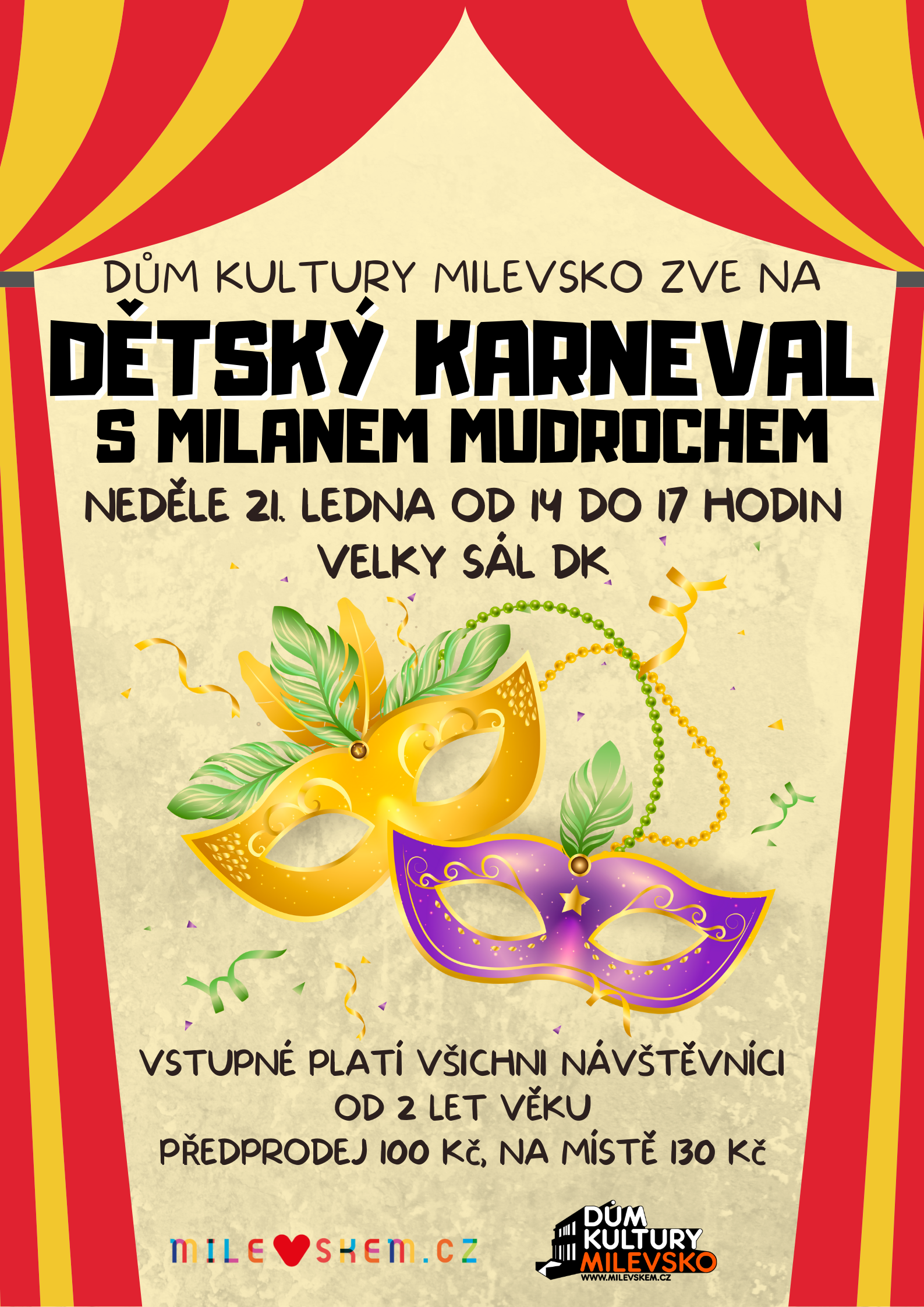 Plakát Dětský karneval 