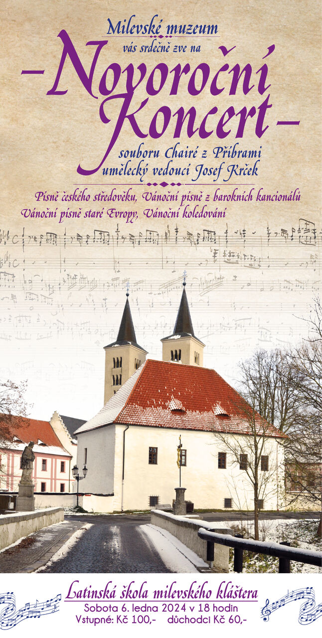 Plakát Novoroční koncert