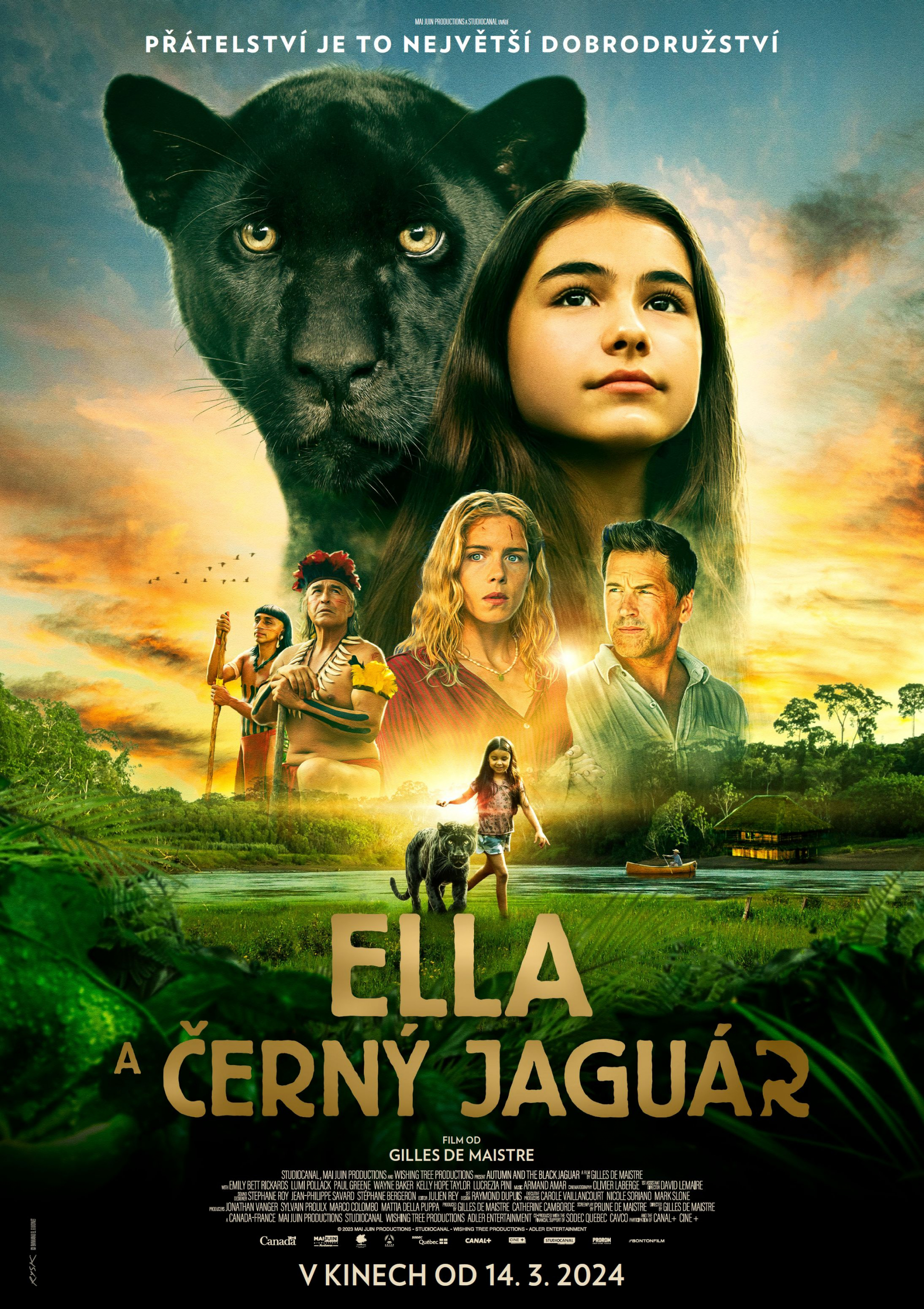Plakát Ella a černý jaguár