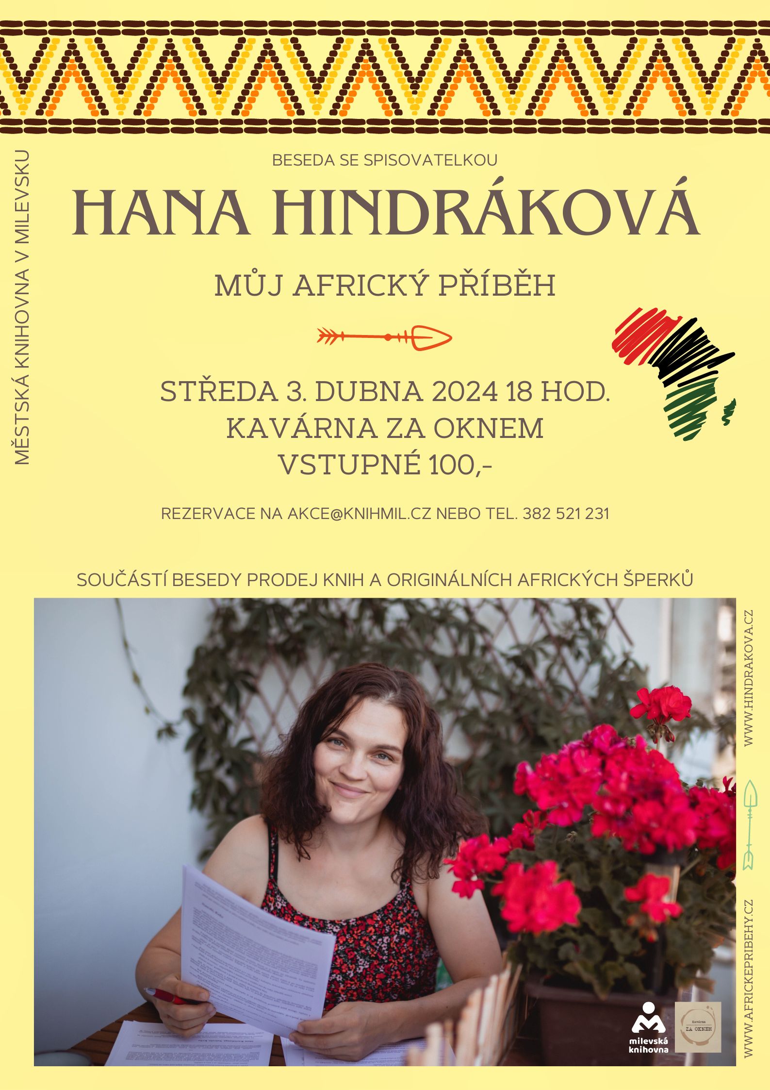 Plakát Hana Hindráková: Můj africký příběh