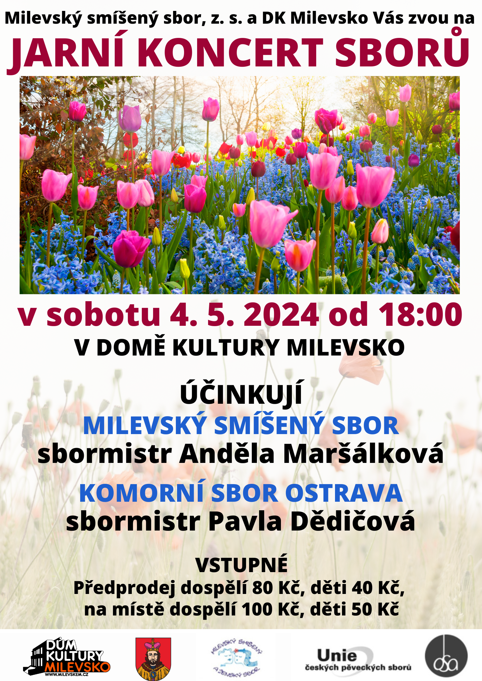 Plakát Jarní koncert sborů 