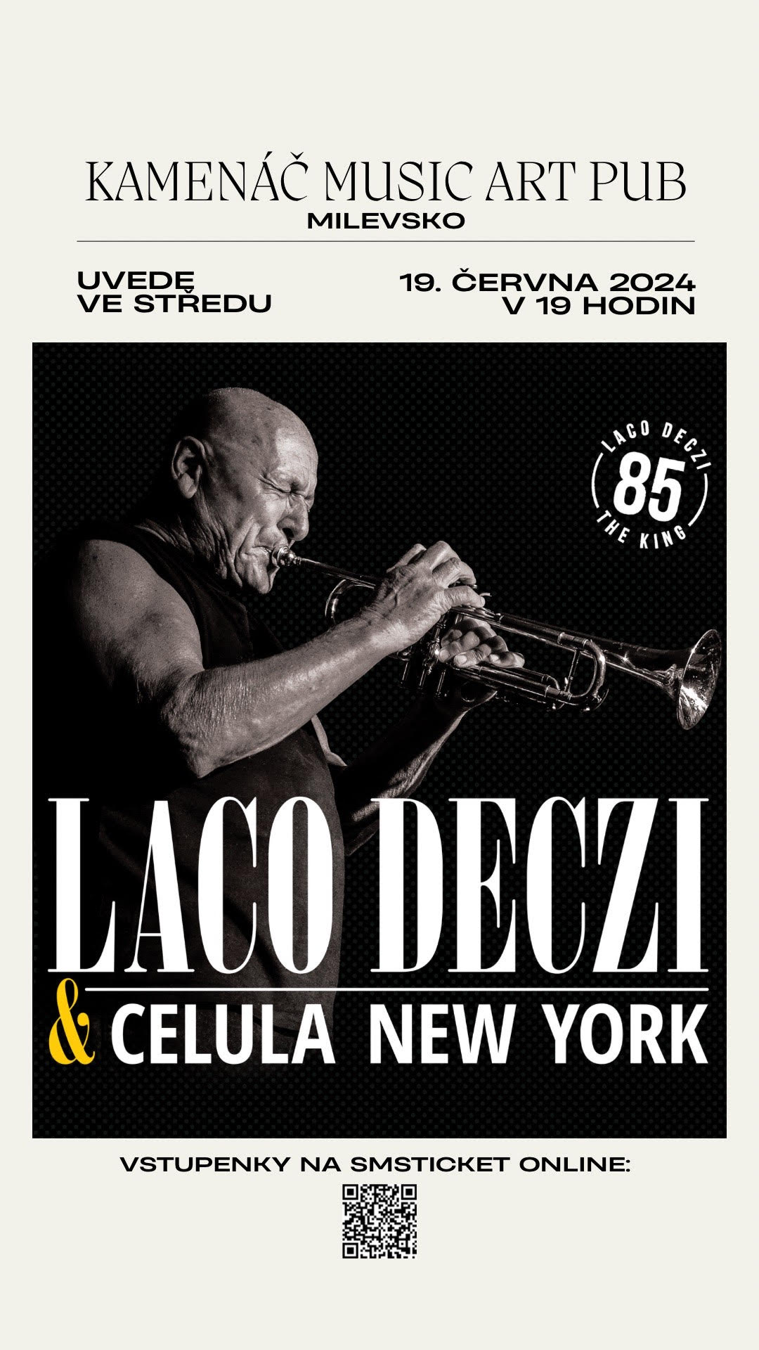 Plakát Laco Deczi & Celula New York