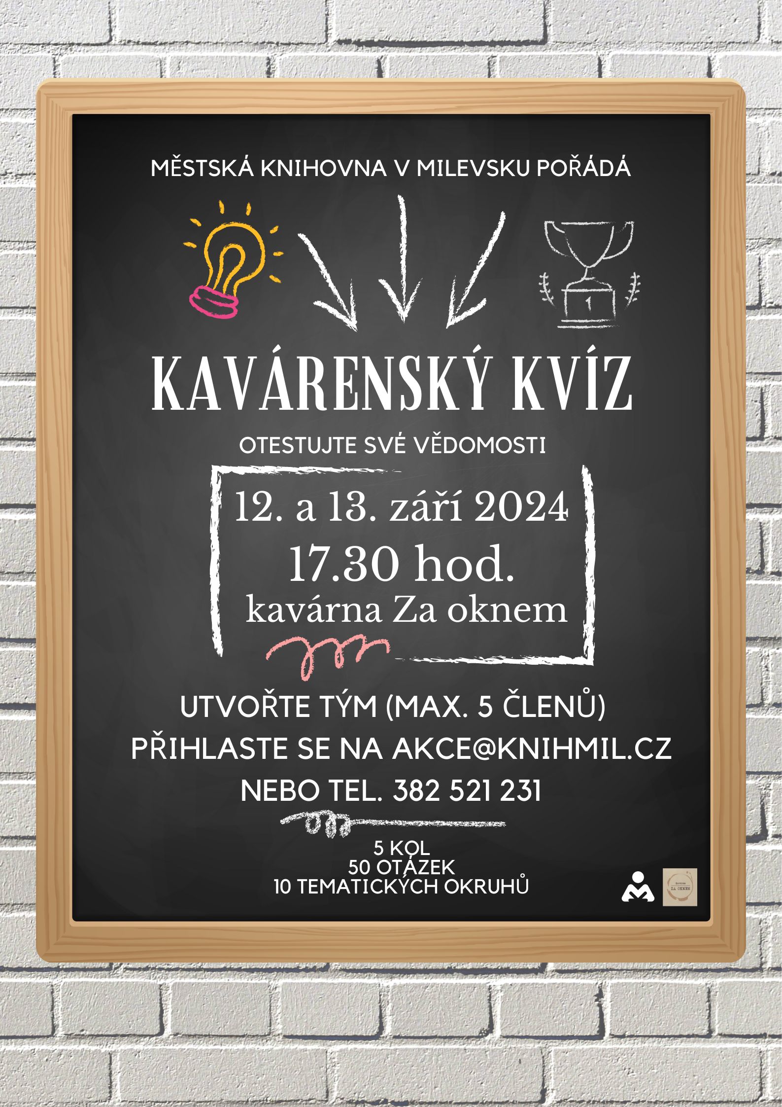 Plakát Kavárenský kvíz