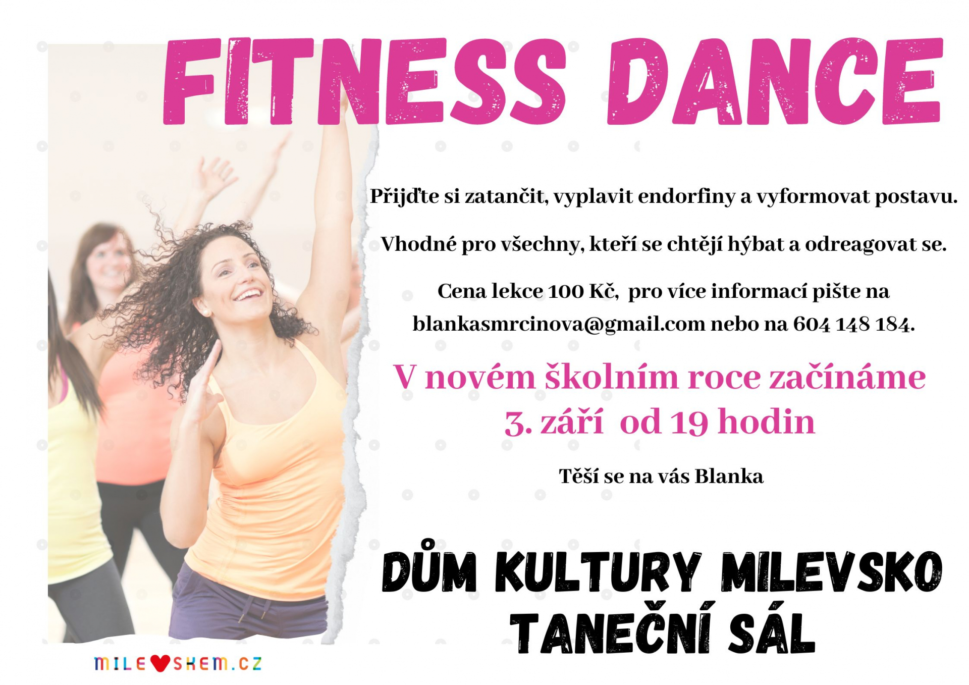 Plakát Fitness dance