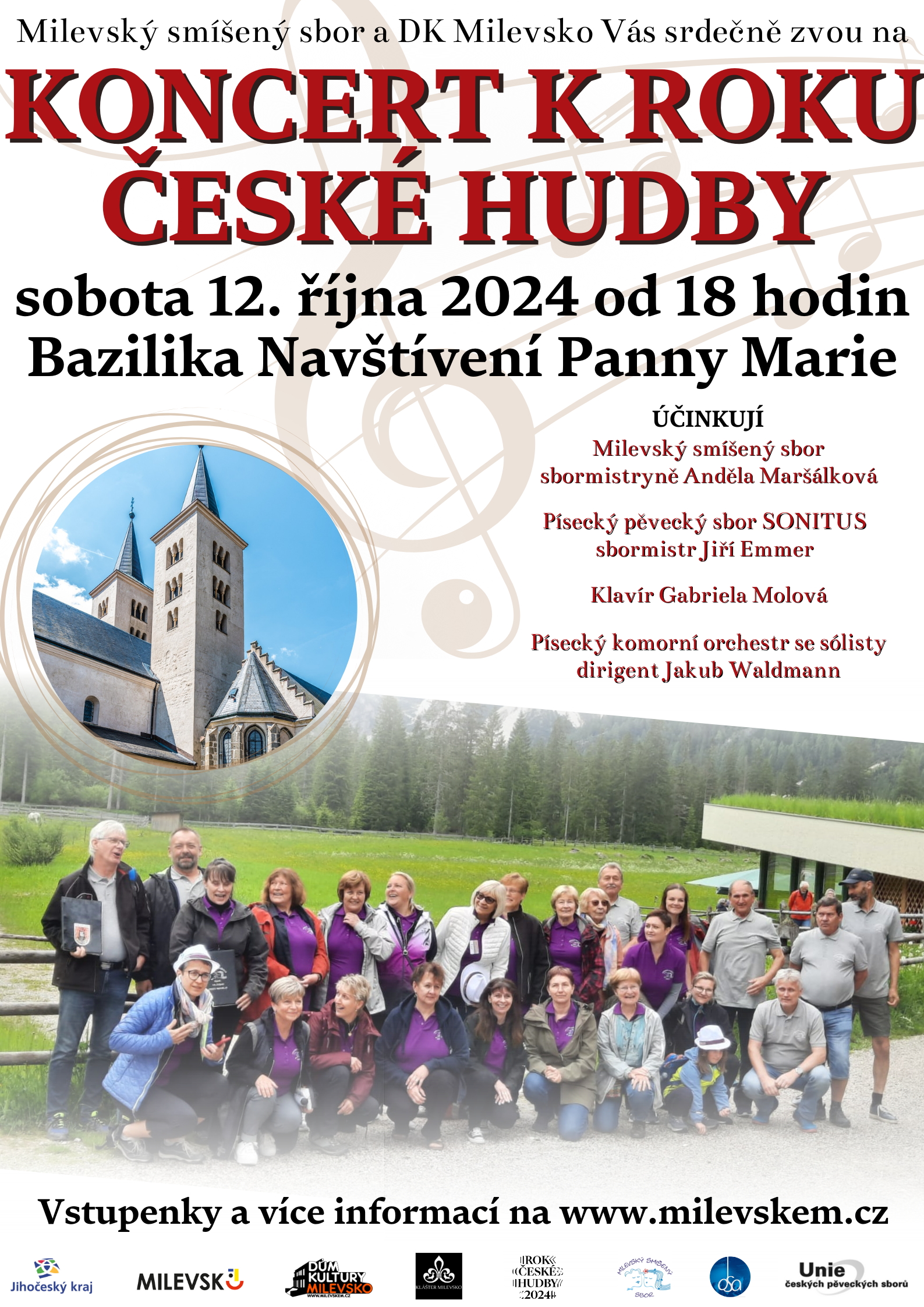 Plakát Koncert k Roku české hudby