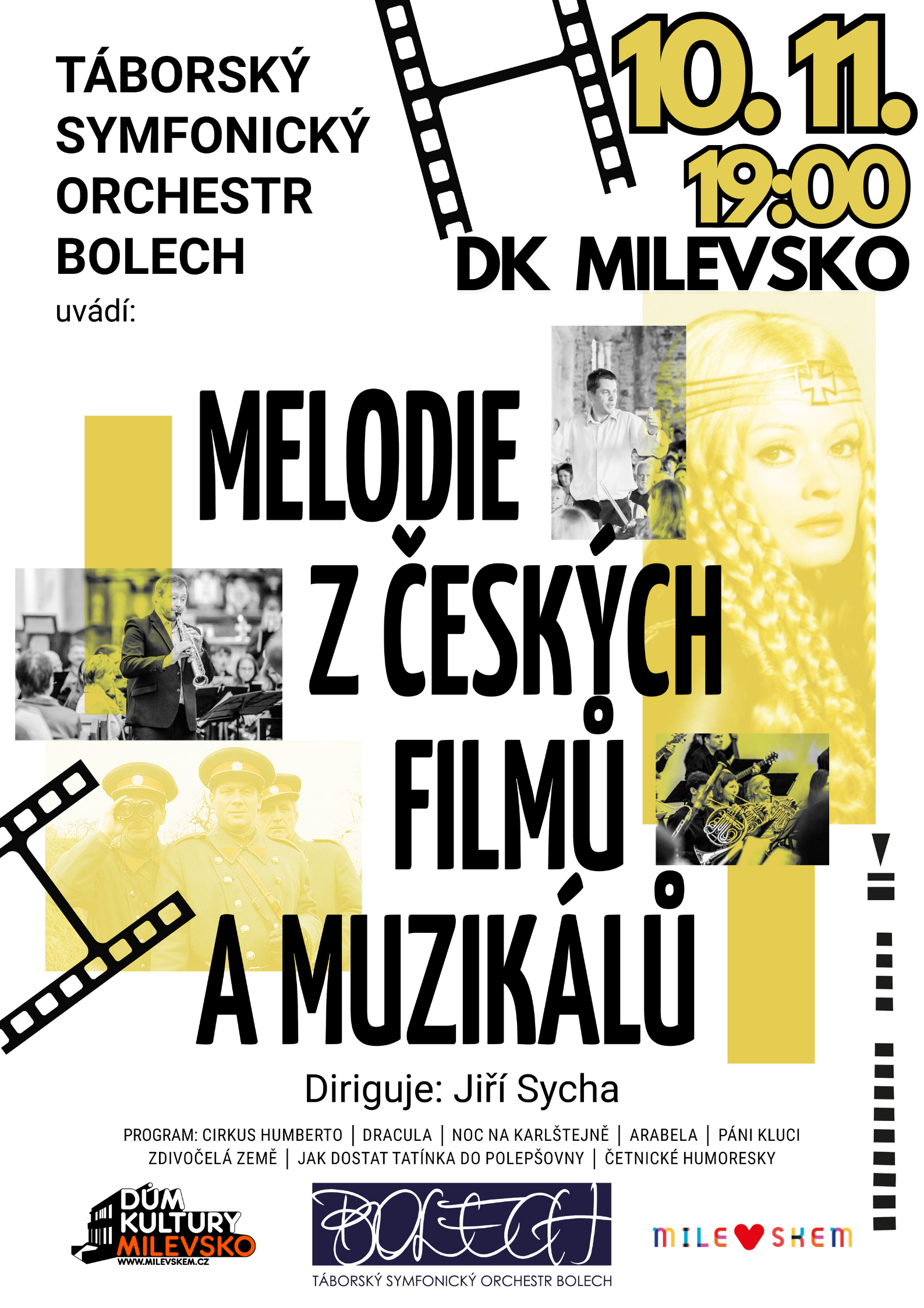 Plakát Melodie z českých filmů a muzikálů