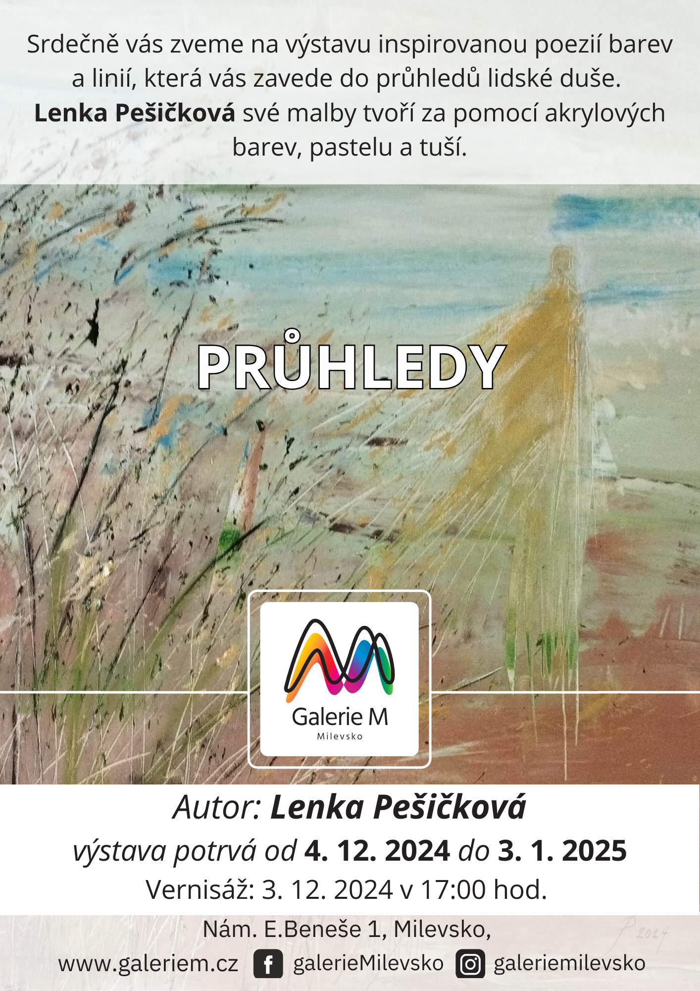 Plakát Výstava - Průhledy