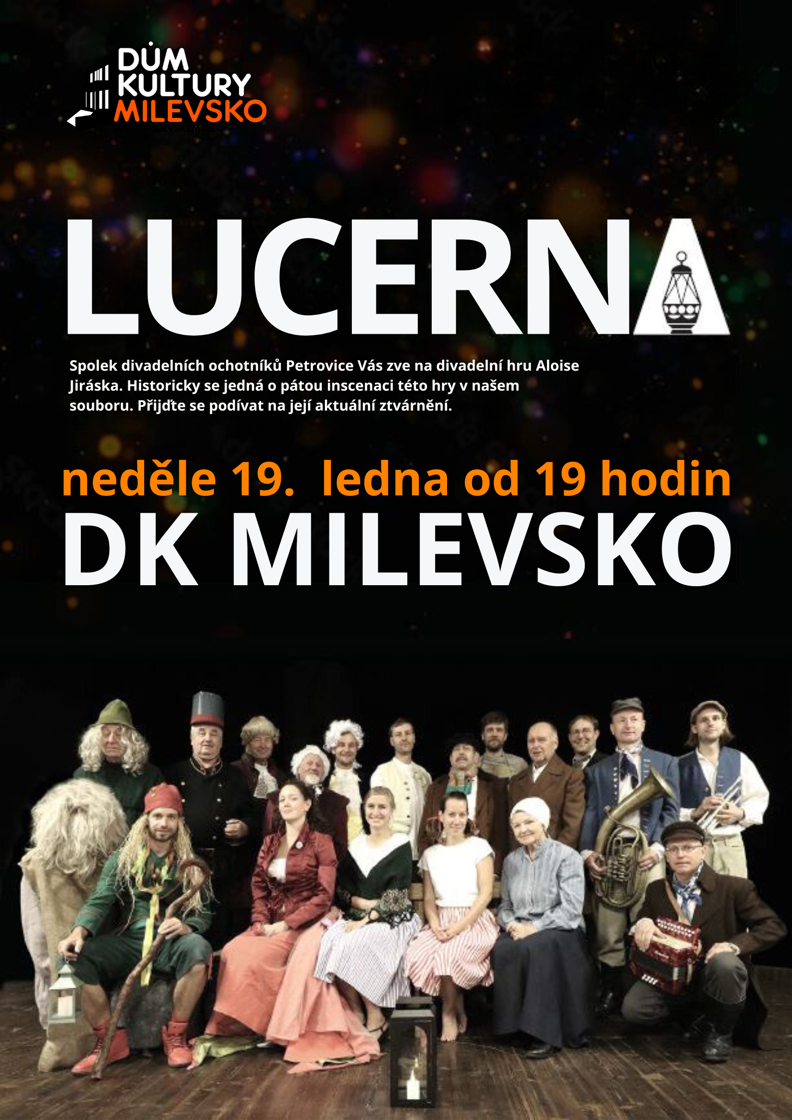 Plakát Divadlo - Lucerna