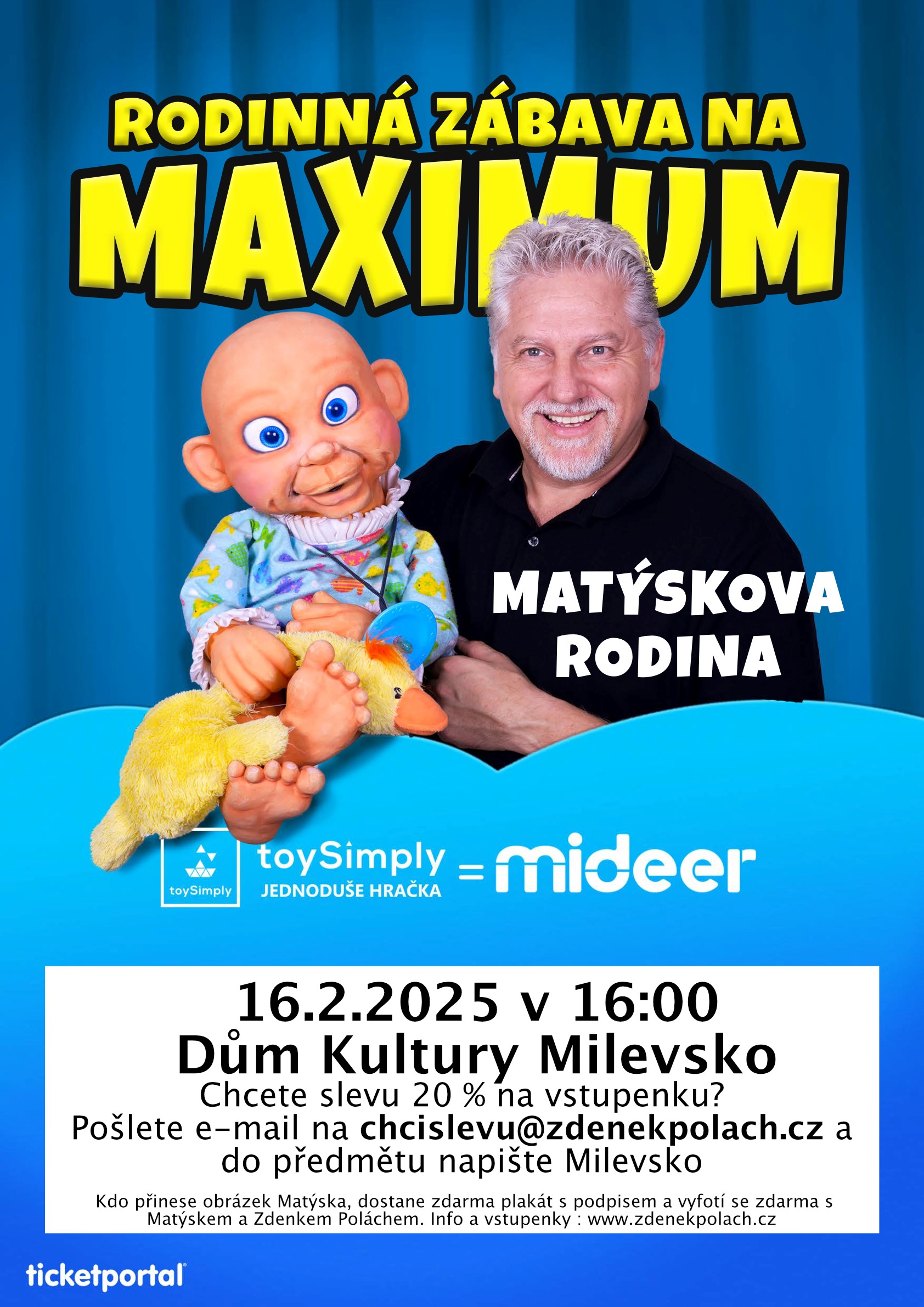 Plakát Matýskova rodina