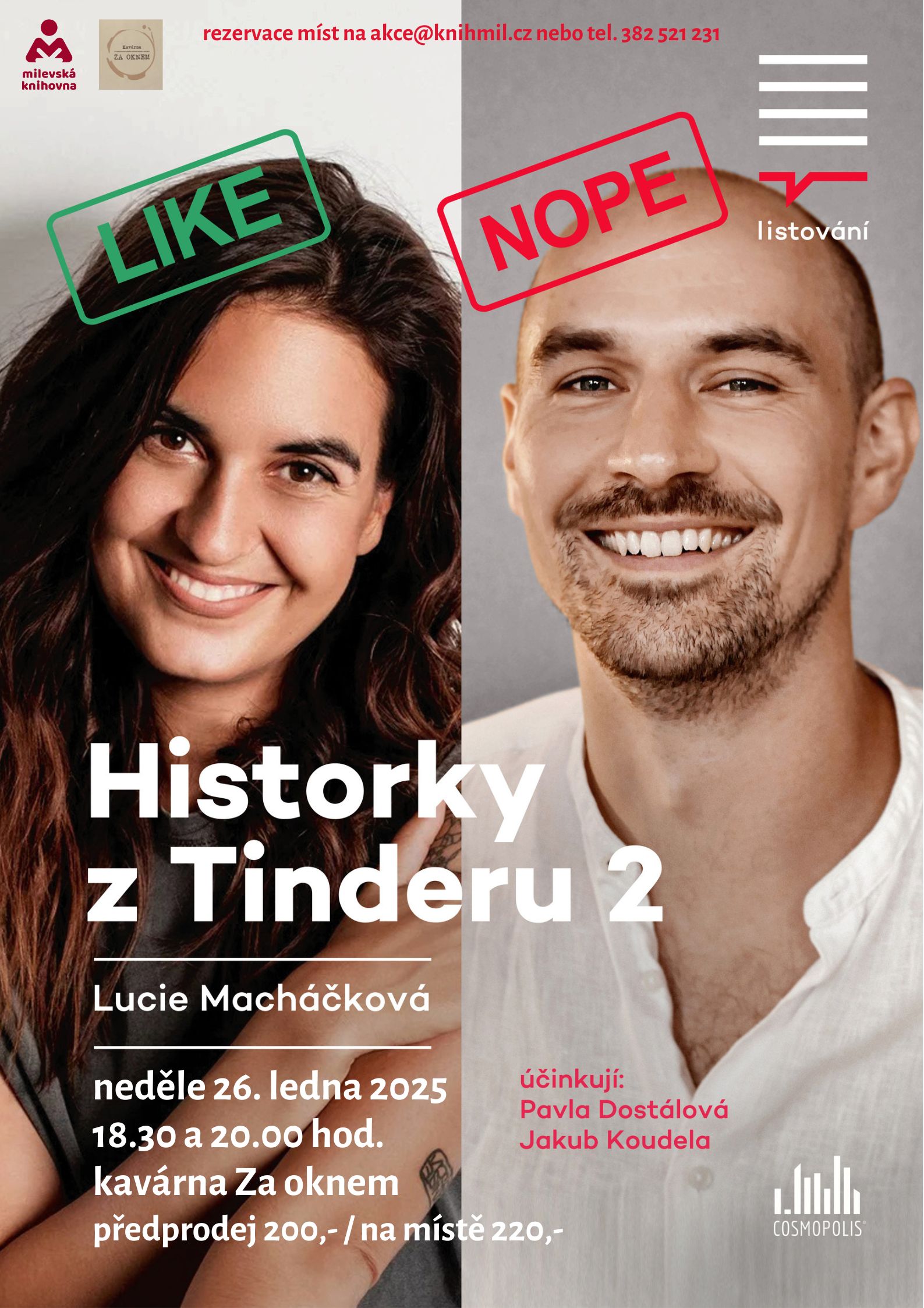 Plakát Listování - Historky z Tinderu 2