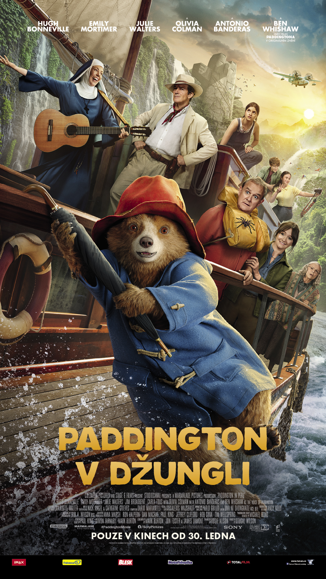 Plakát Paddington v džungli