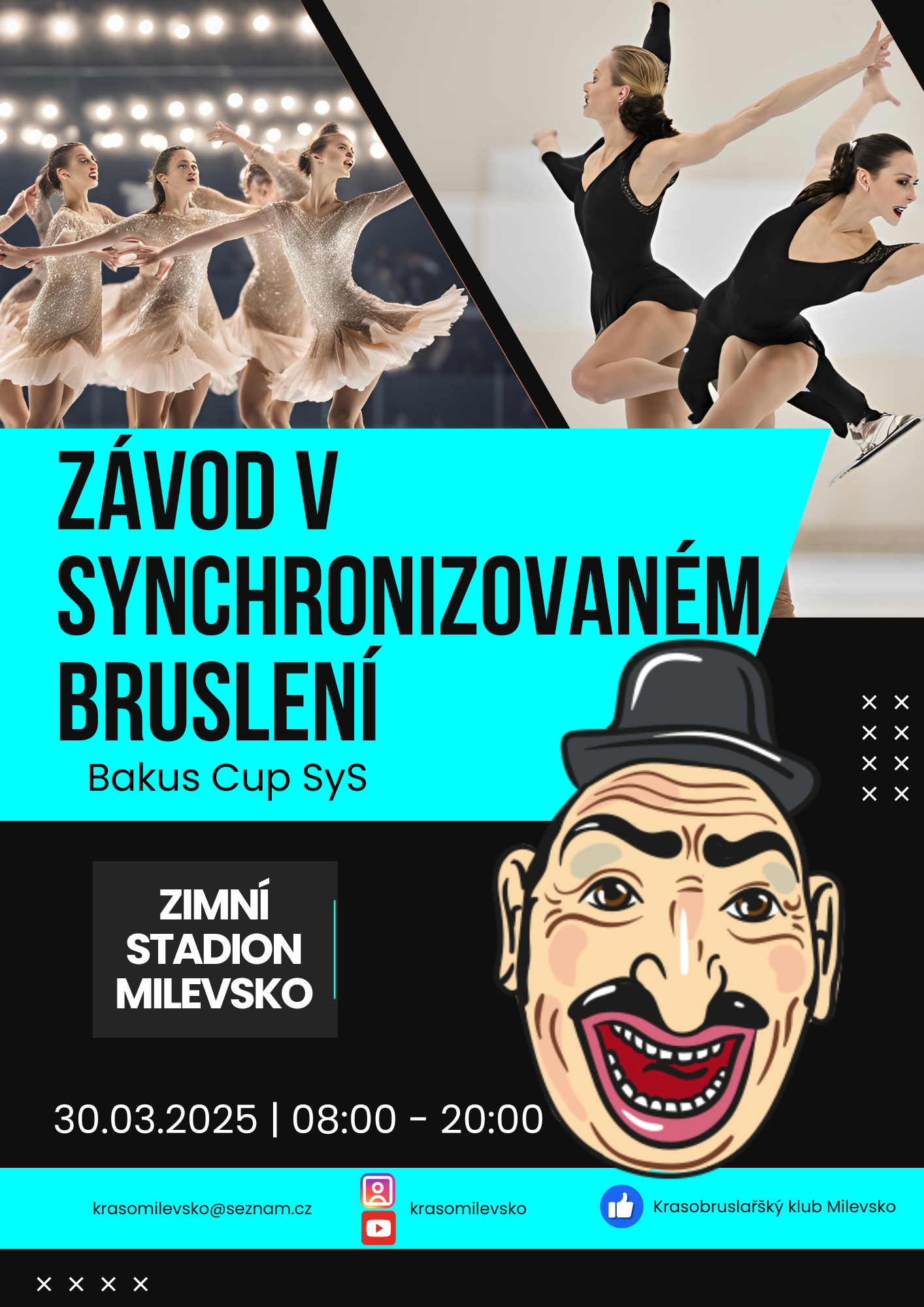 Plakát Závod v synchronizovaném bruslení BAKUS CUP SYS