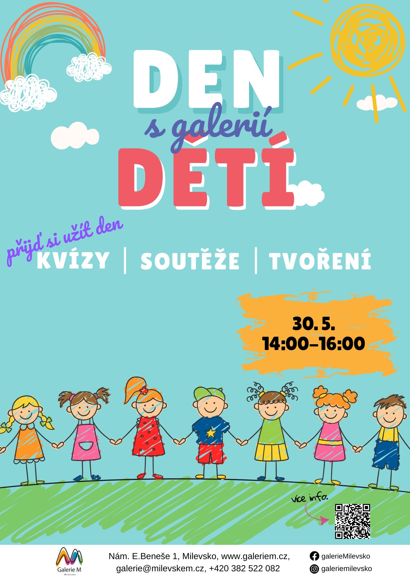 Plakát Den dětí s galerií