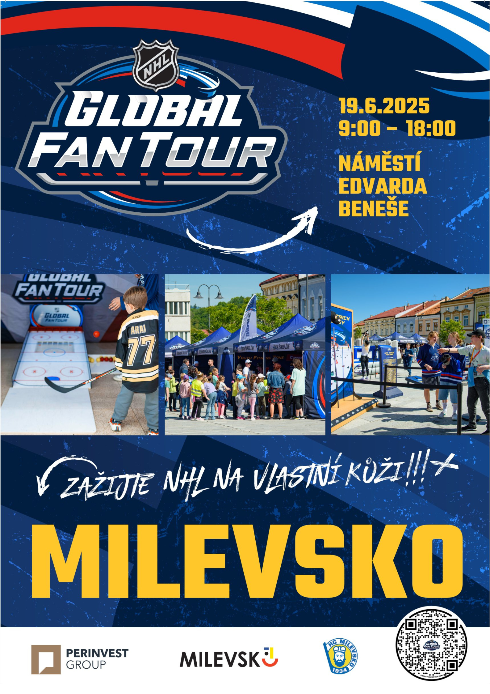 Plakát NHL Global Fan Tour