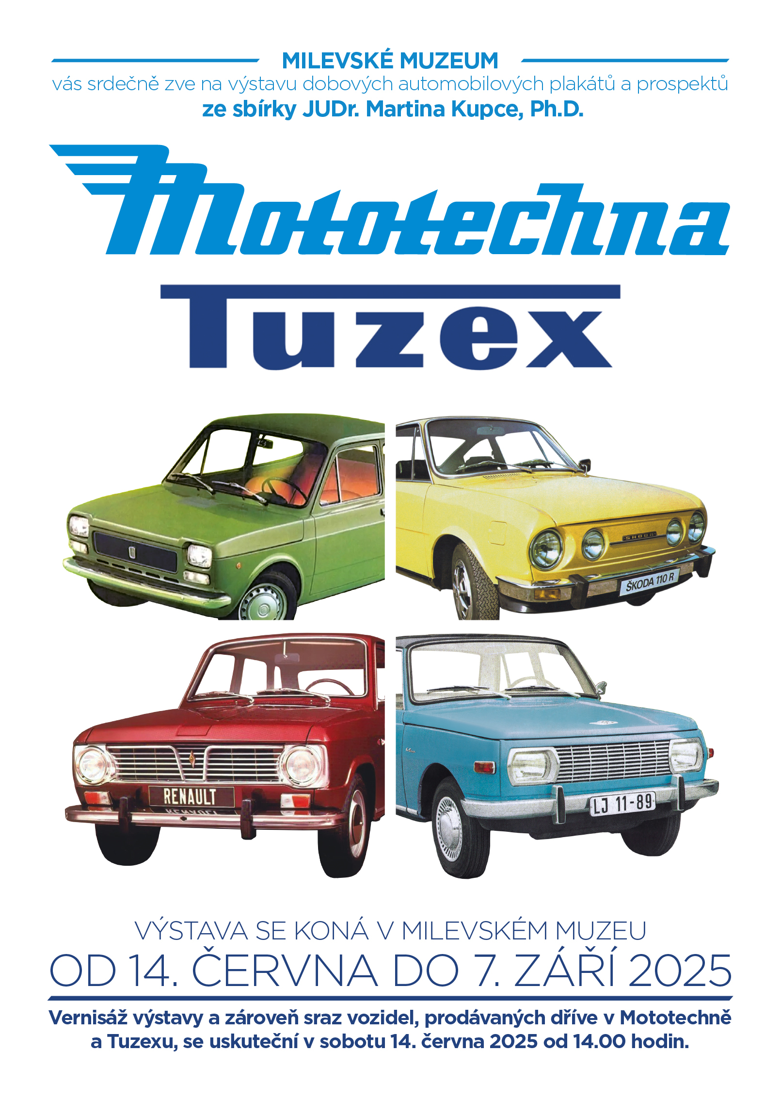 Plakát Mototechna - Tuzex