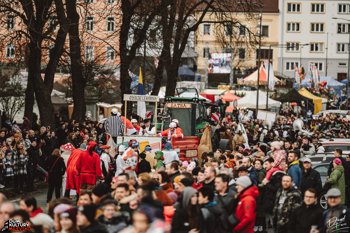 Foto k aktualitě Milevské maškary 2024