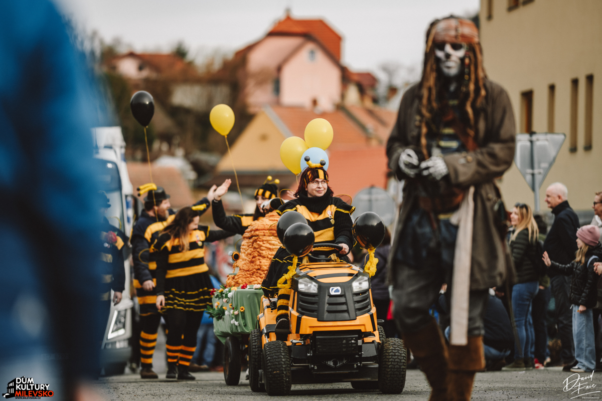 Foto k aktualitě Milevské maškary 2024