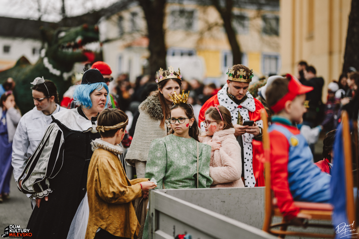 Foto k aktualitě Milevské maškary 2024