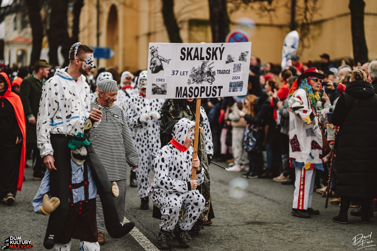 Foto k aktualitě Milevské maškary 2024