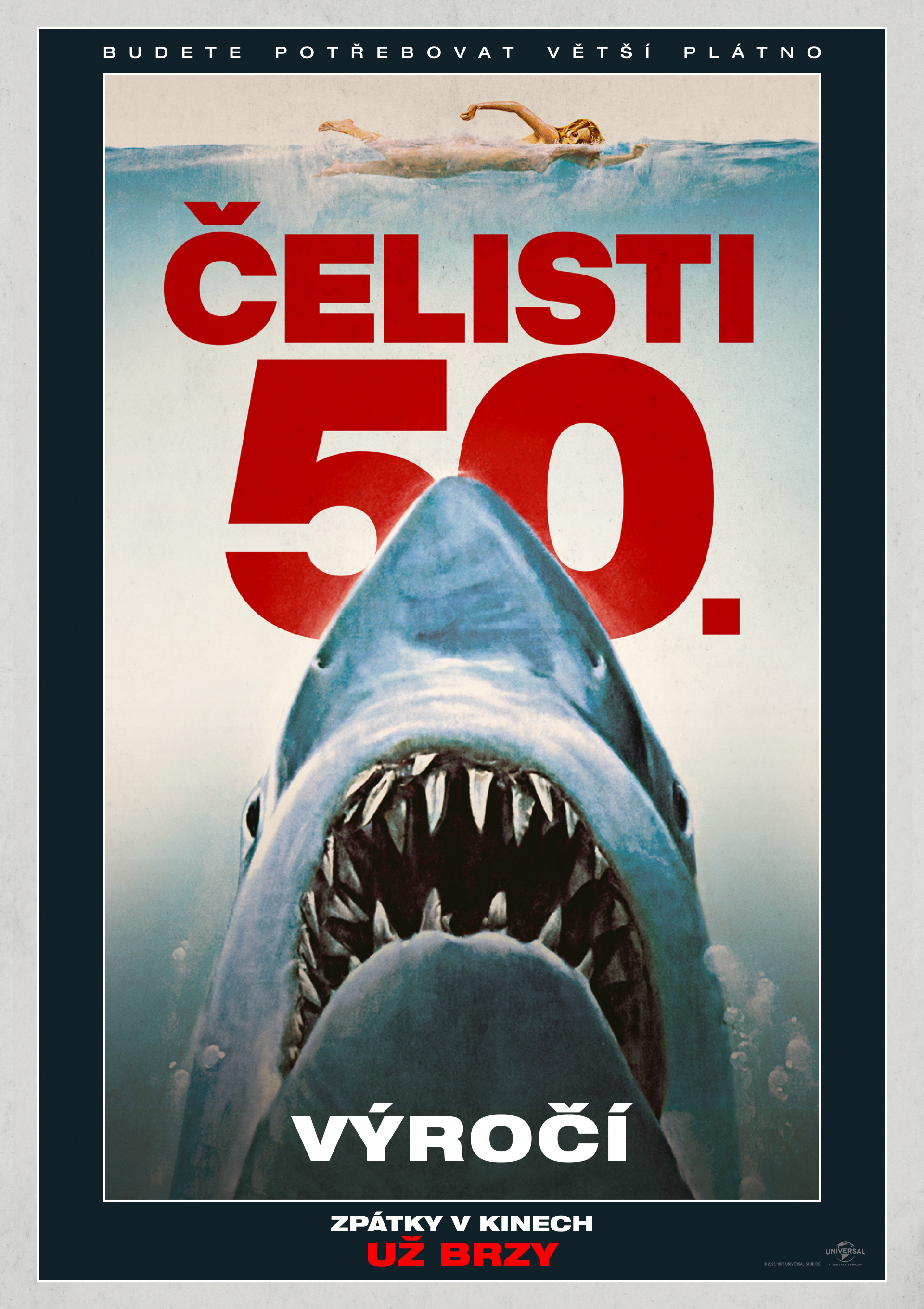 Plakát Čelisti (50. výročí)
