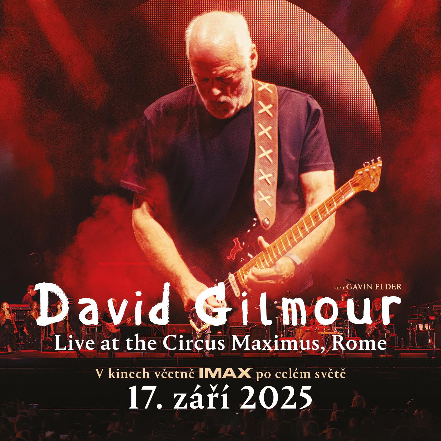 Plakát David Gilmour Live at the Circus Maximus, Rome