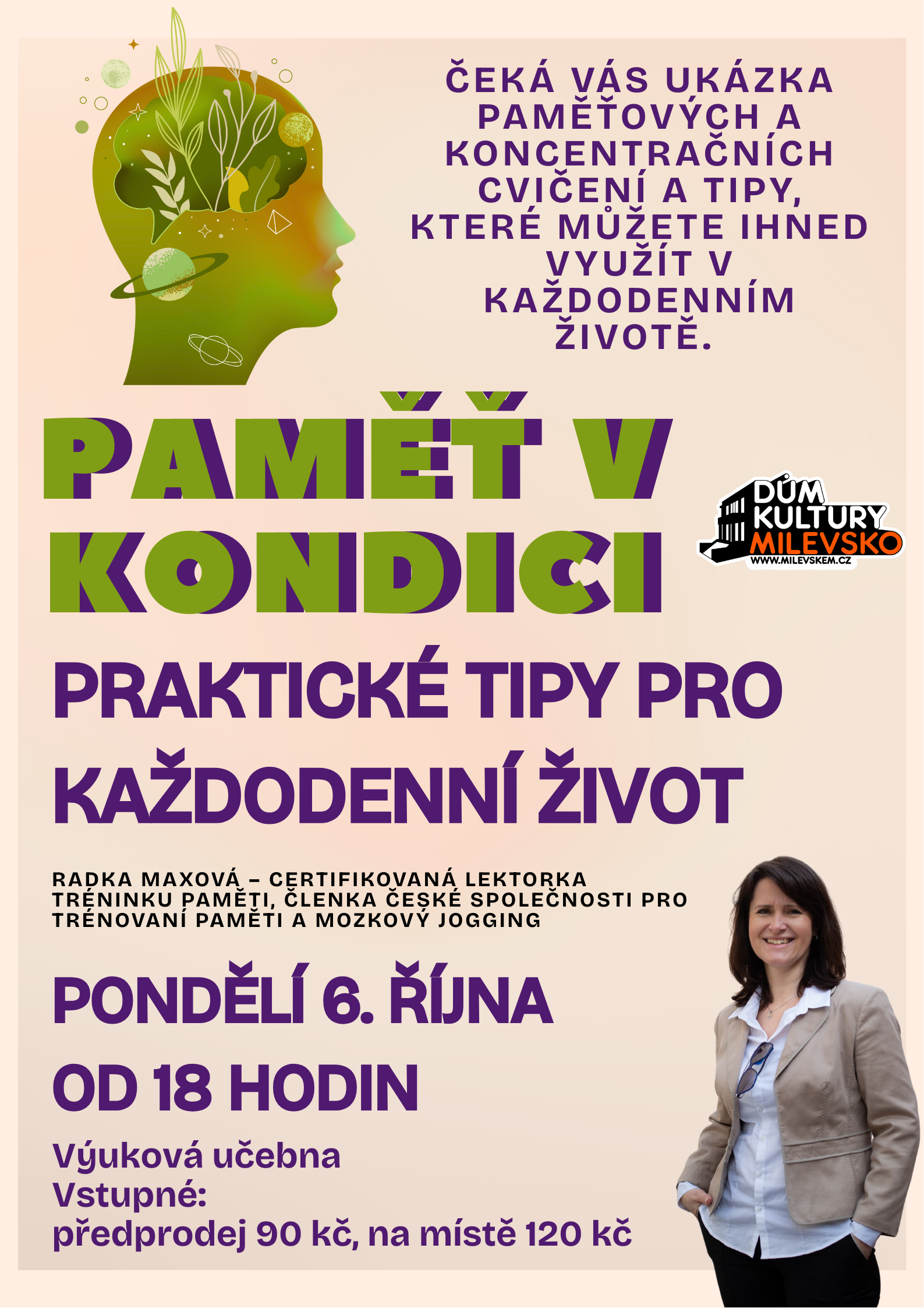 Plakát Paměť v kondici