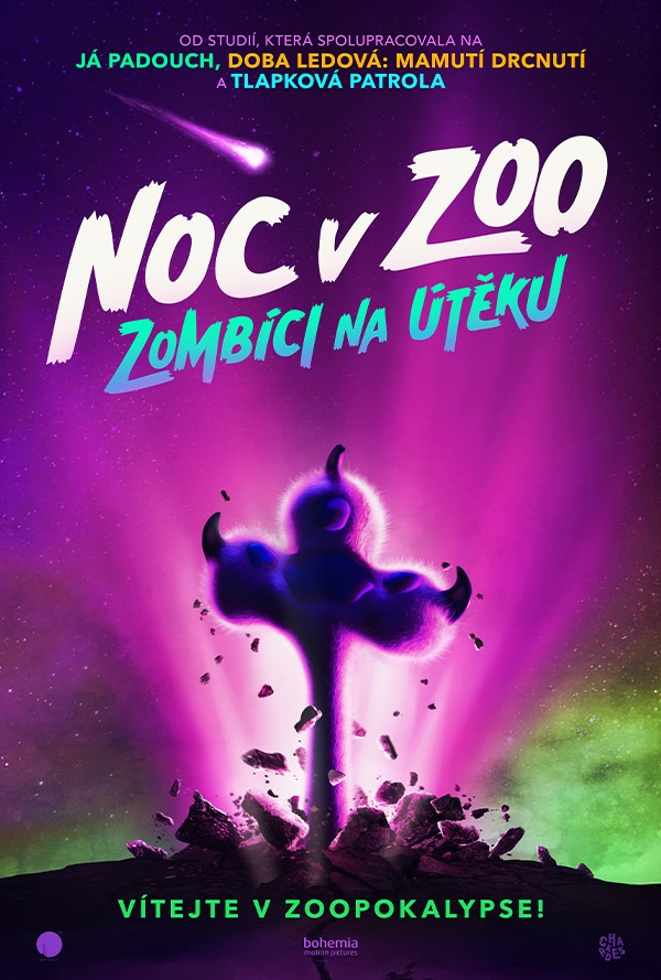 Plakát Noc v ZOO: Zombíci na útěku