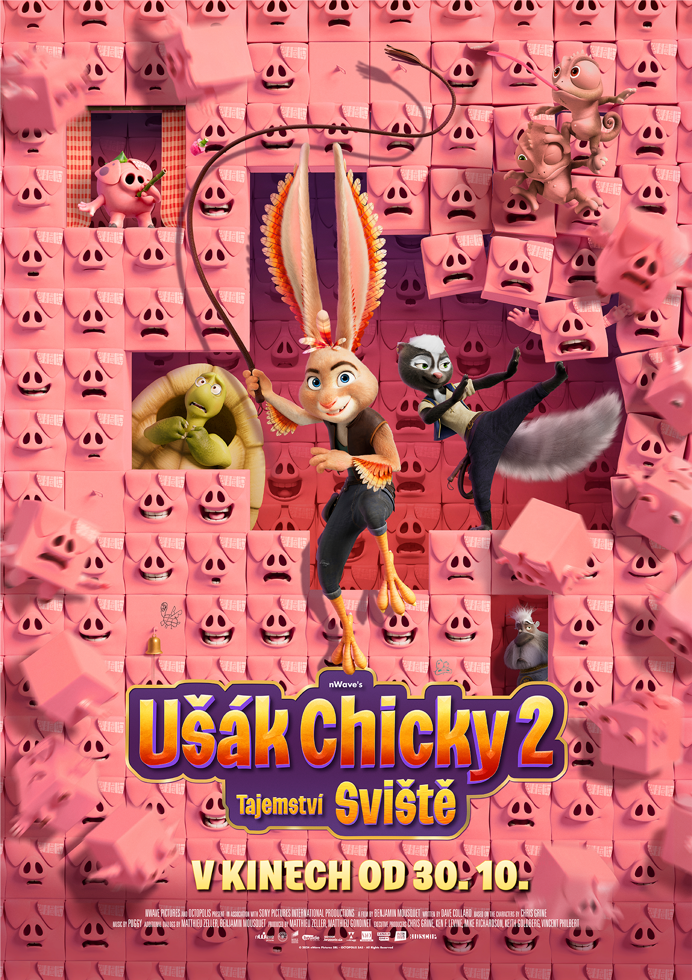 Plakát Ušák Chicky 2 a tajemství Sviště