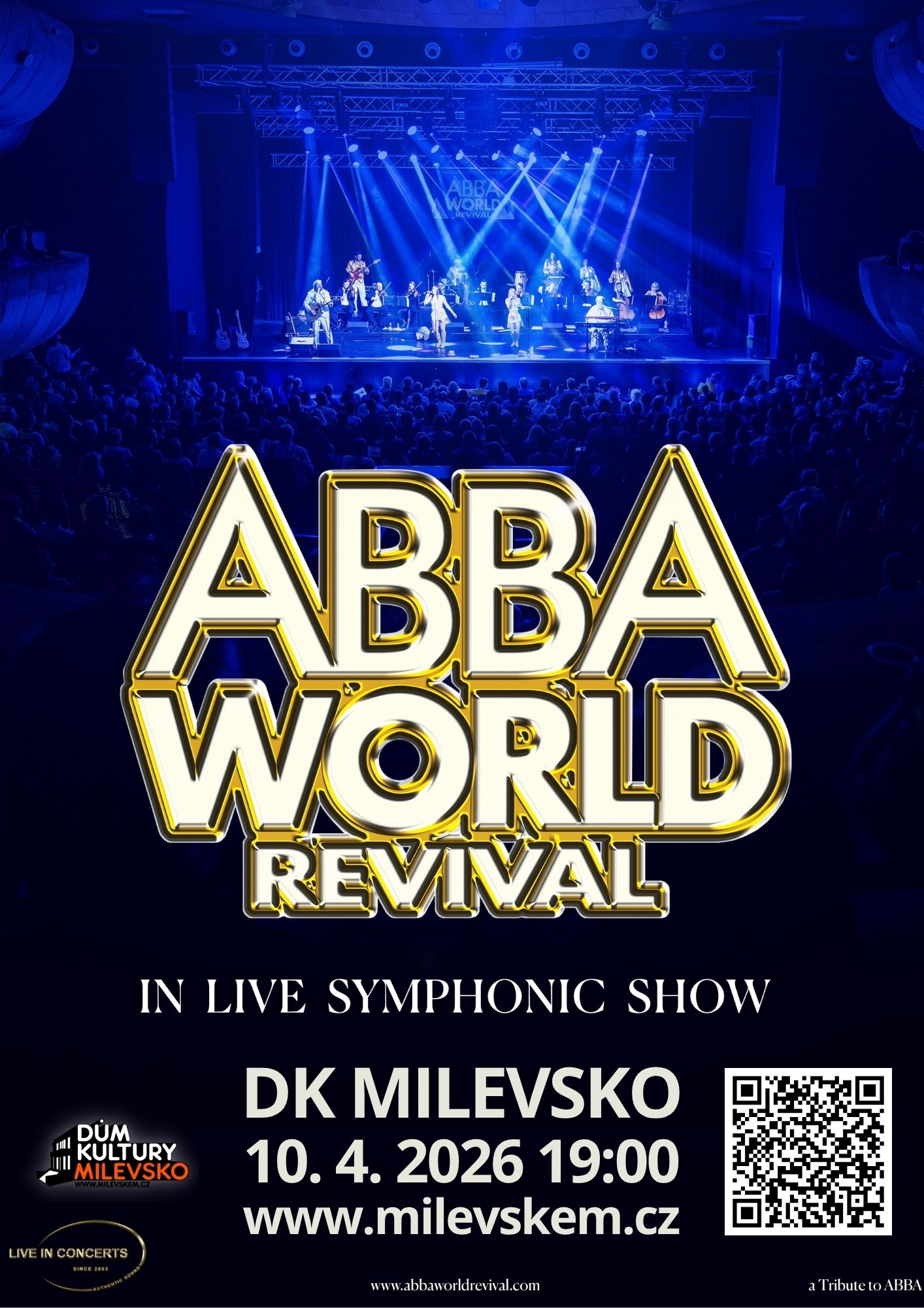 Plakát Abba World  Revival 