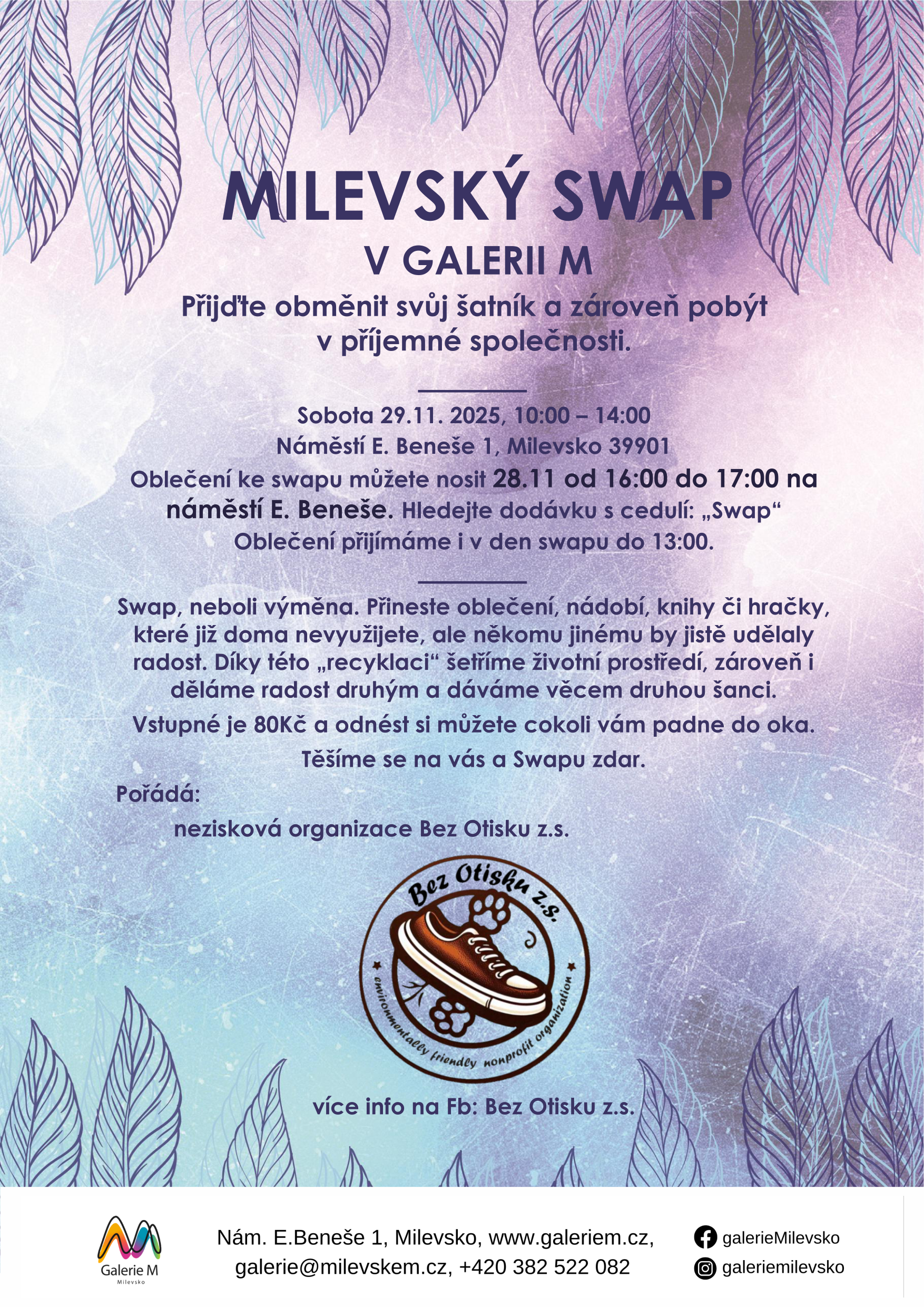 Plakát Milevský swap
