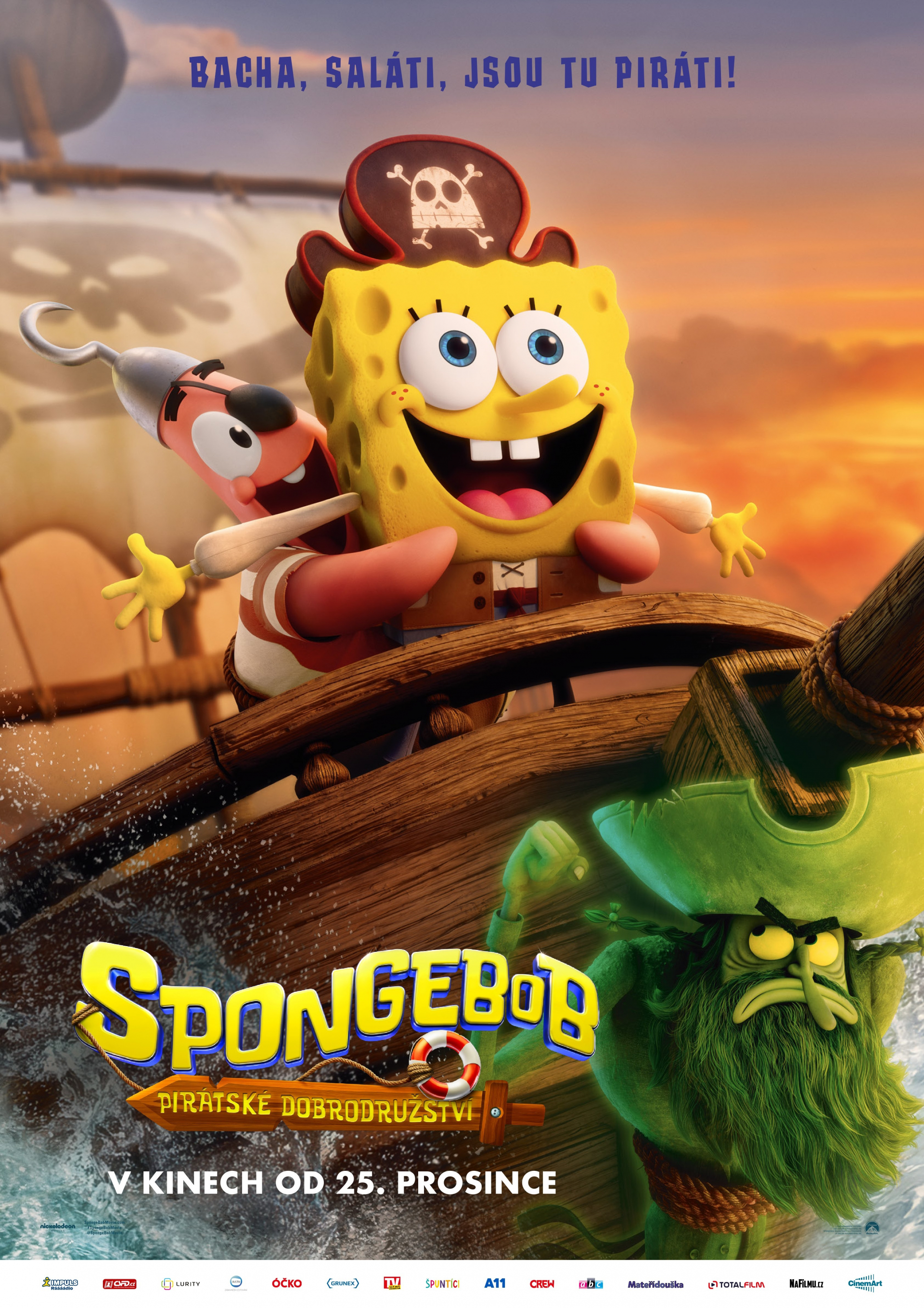 Plakát SpongeBob: Pirátské dobrodružství
