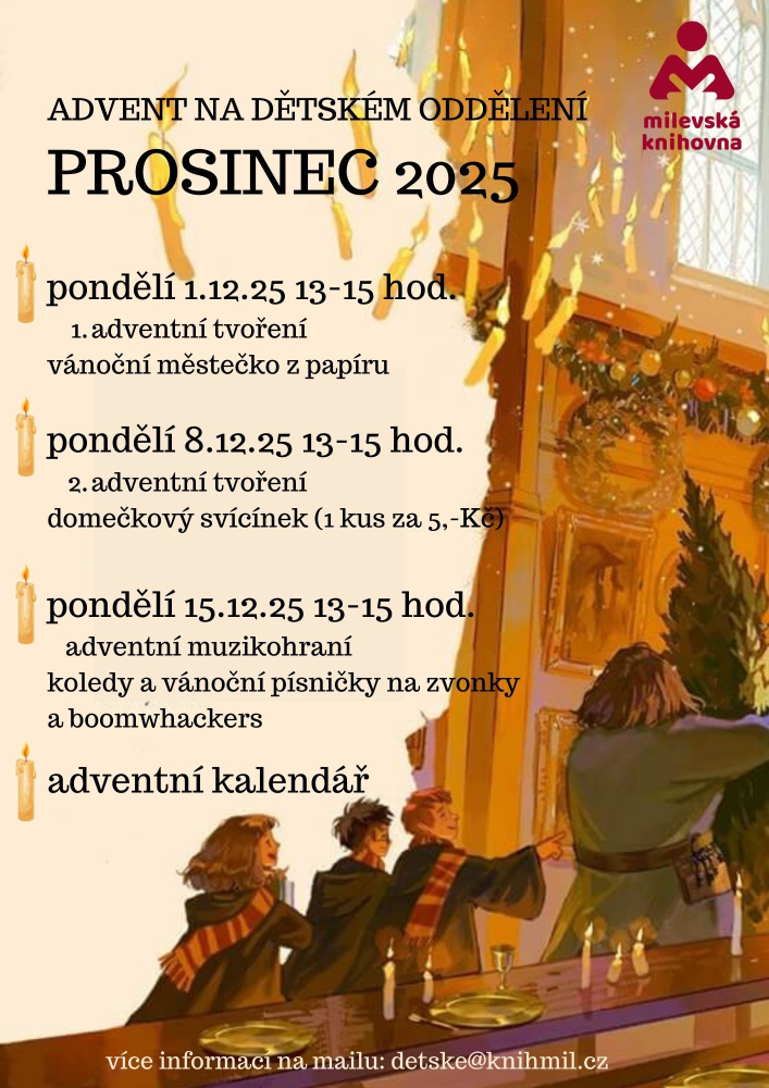 Plakát Adventní tvoření