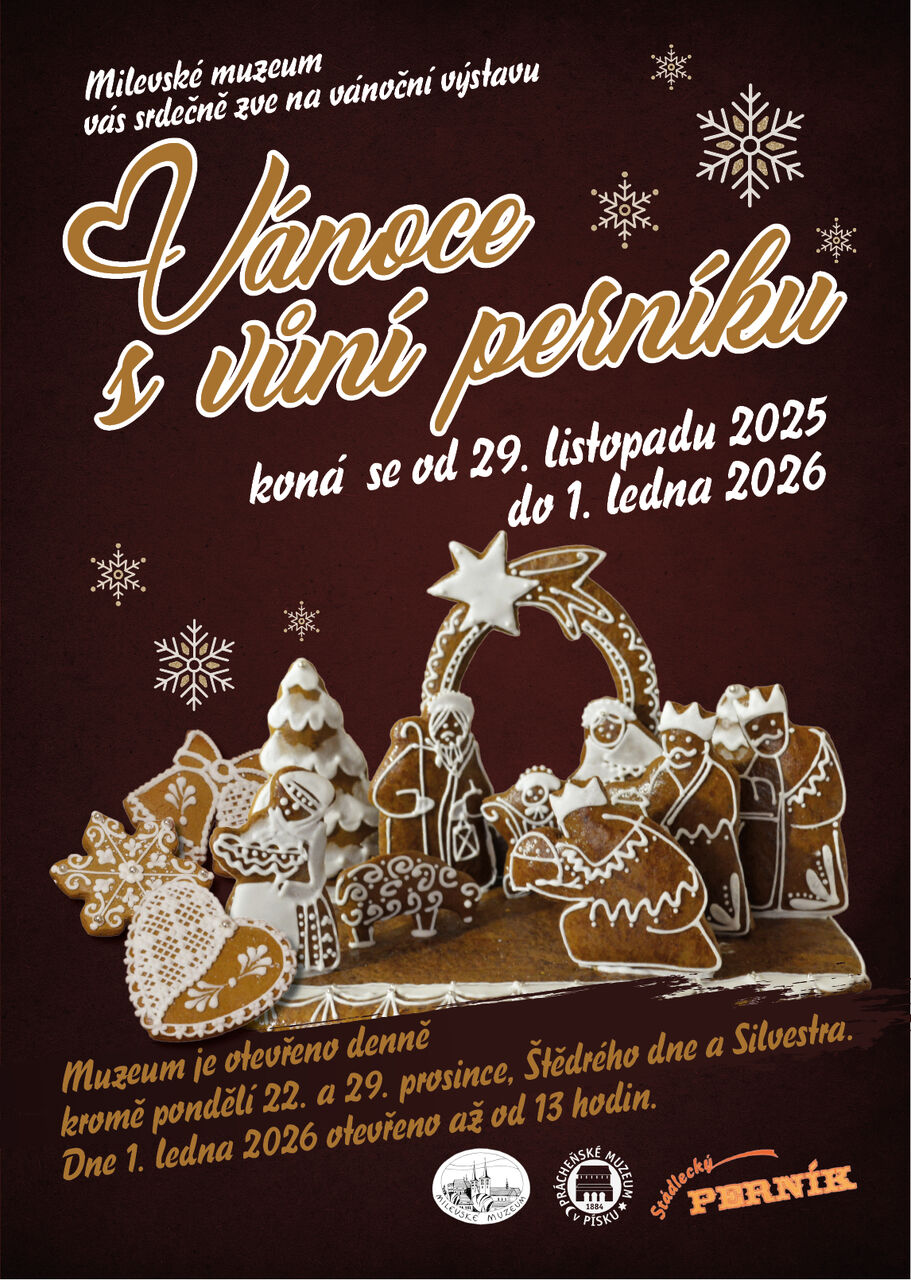 Plakát Vánoce s vůní perníku