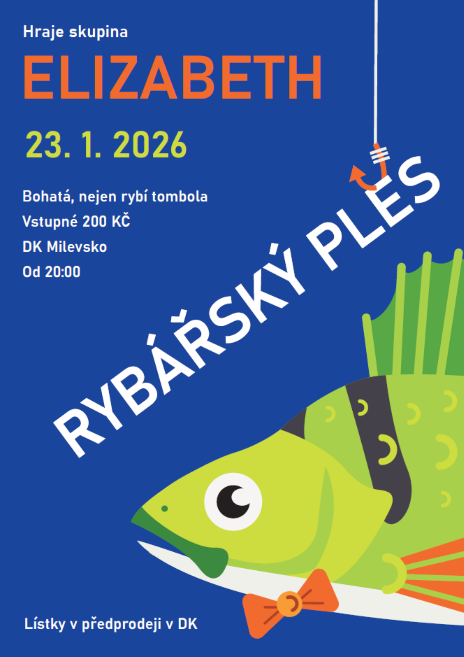 Plakát Rybářský ples
