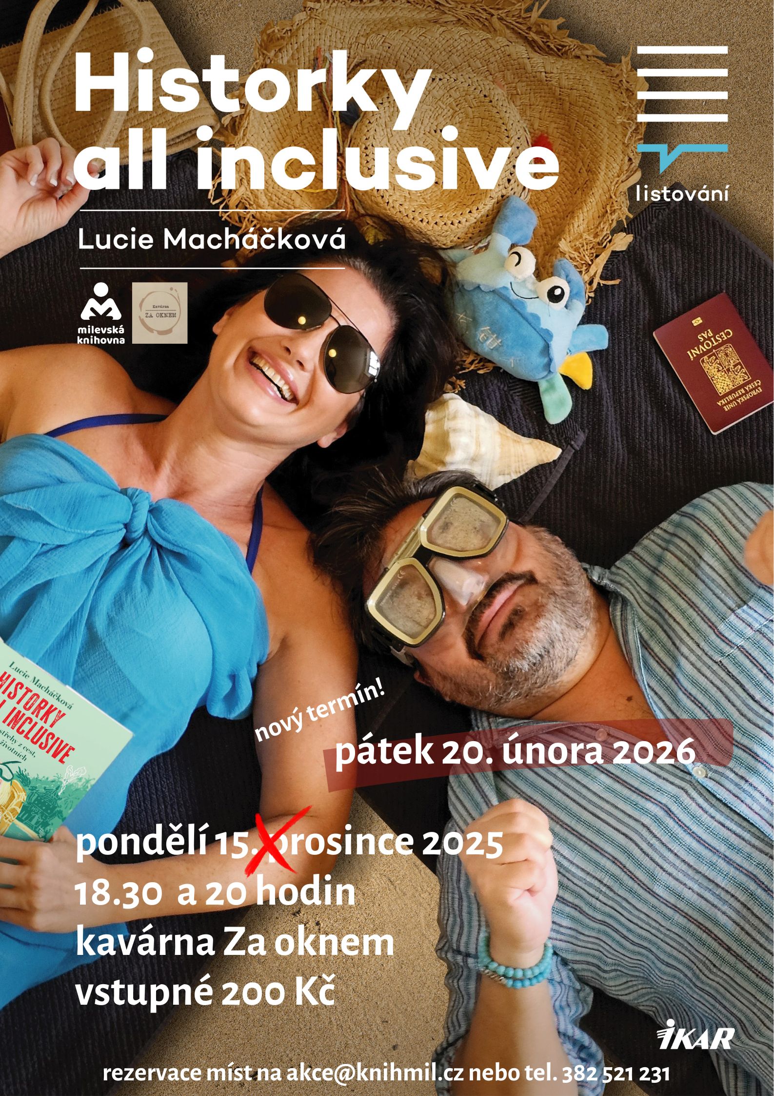 Plakát Listování - Historky all inclusive