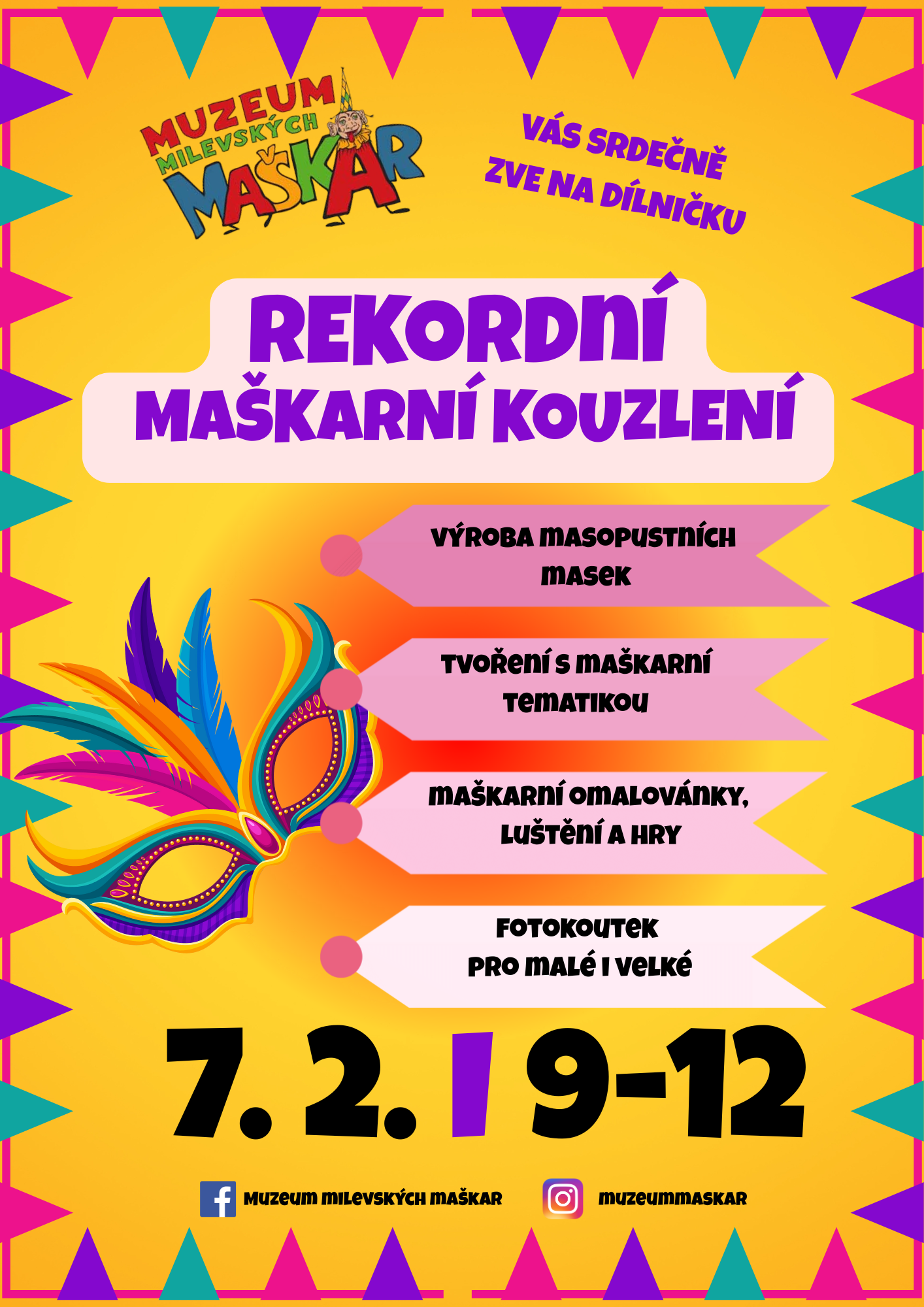 Plakát Rekordní maškarní kouzlení 