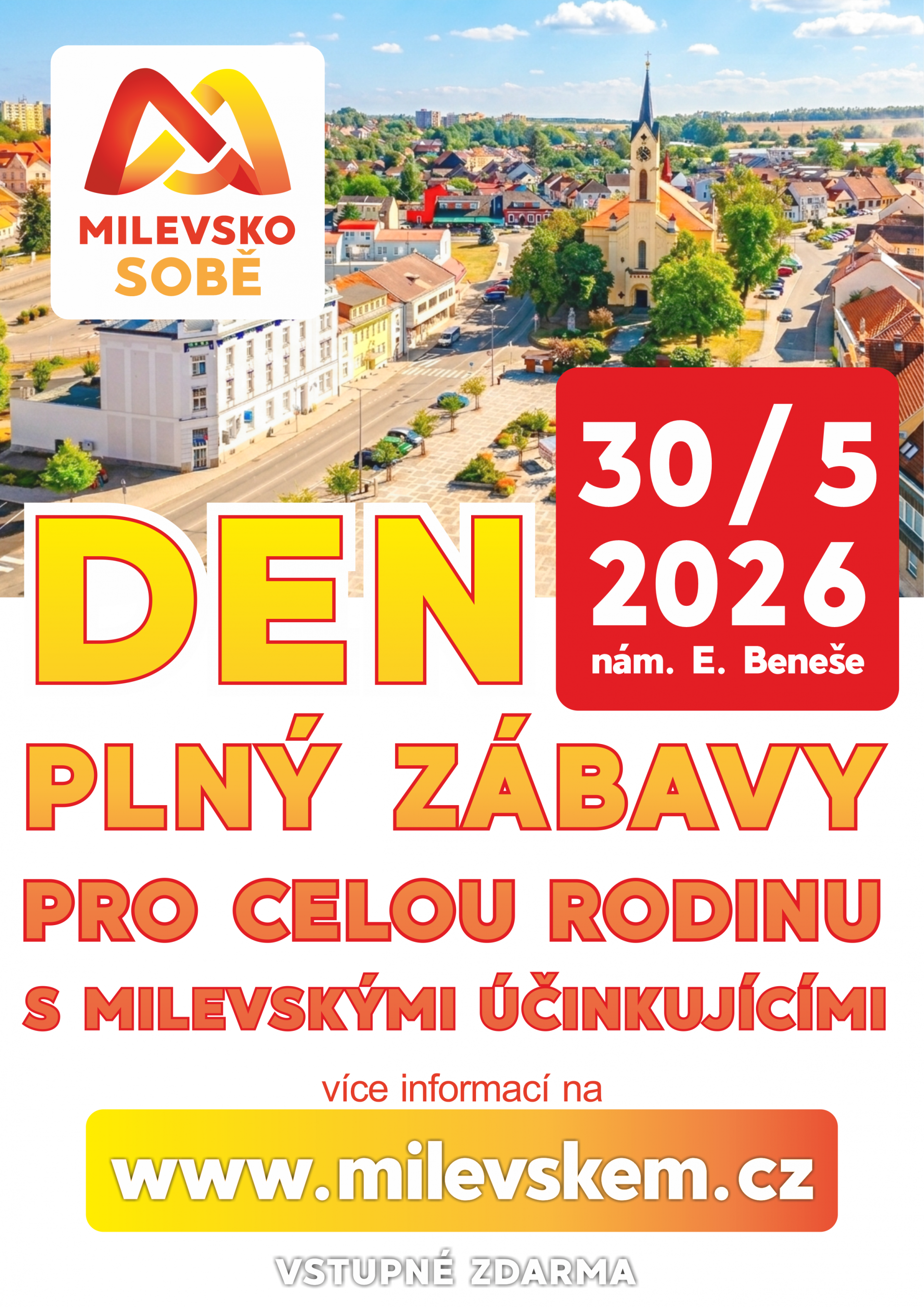 Plakát Milevsko sobě